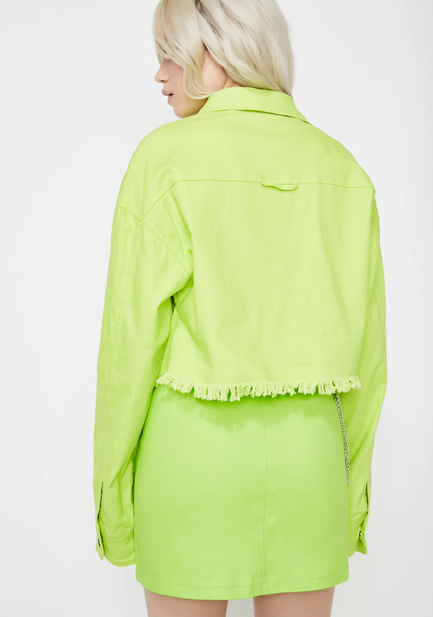 Electric Privileged Princess Crop Jacket - Image 4
