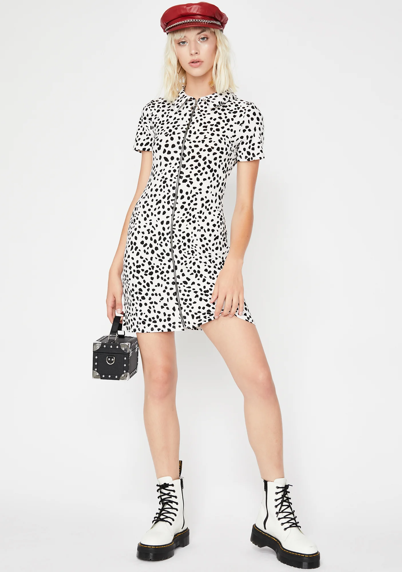 Ella De Vil Dalmatian Dress - Image 3