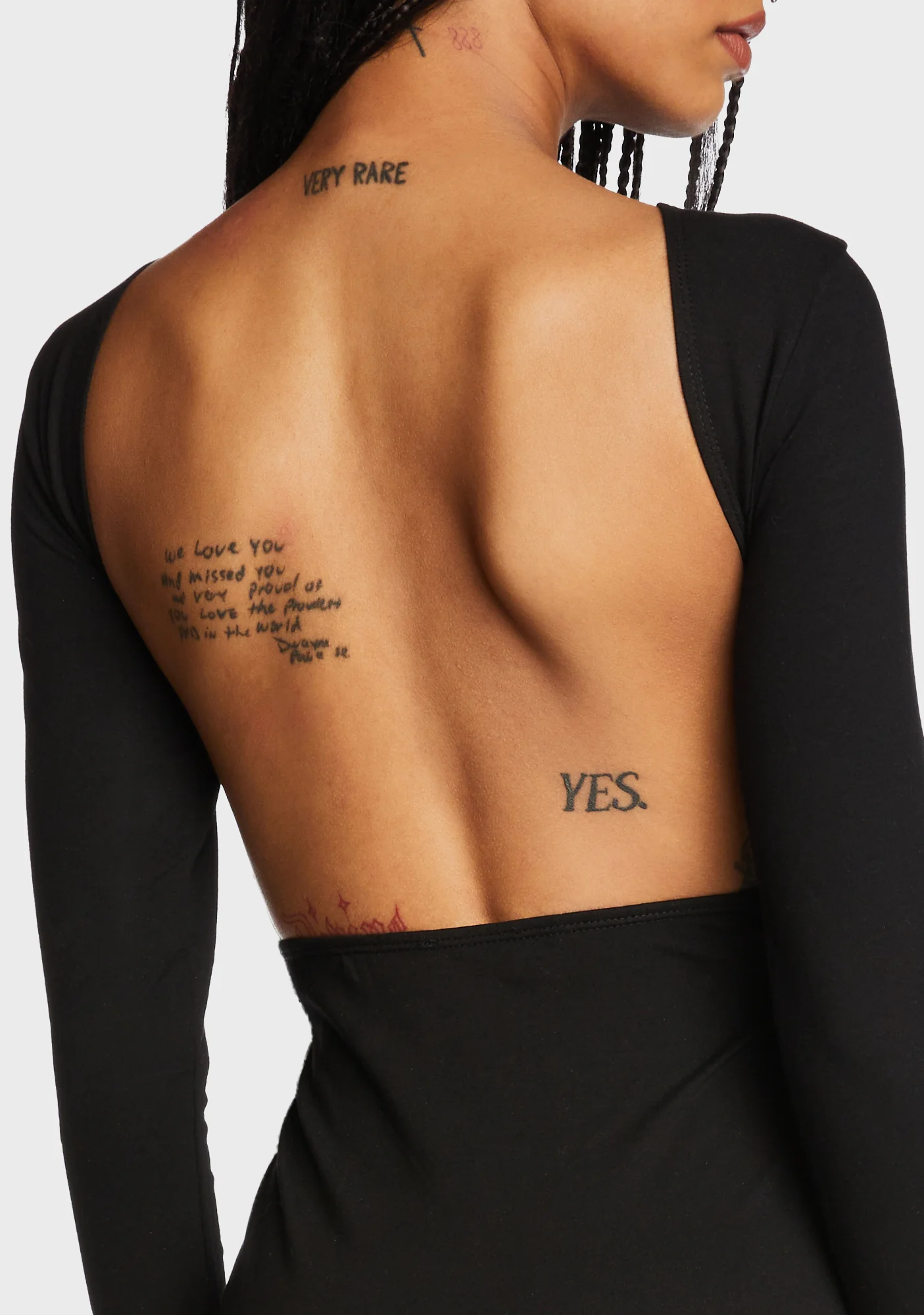 Ellie Open Back Mini Dress - Image 2