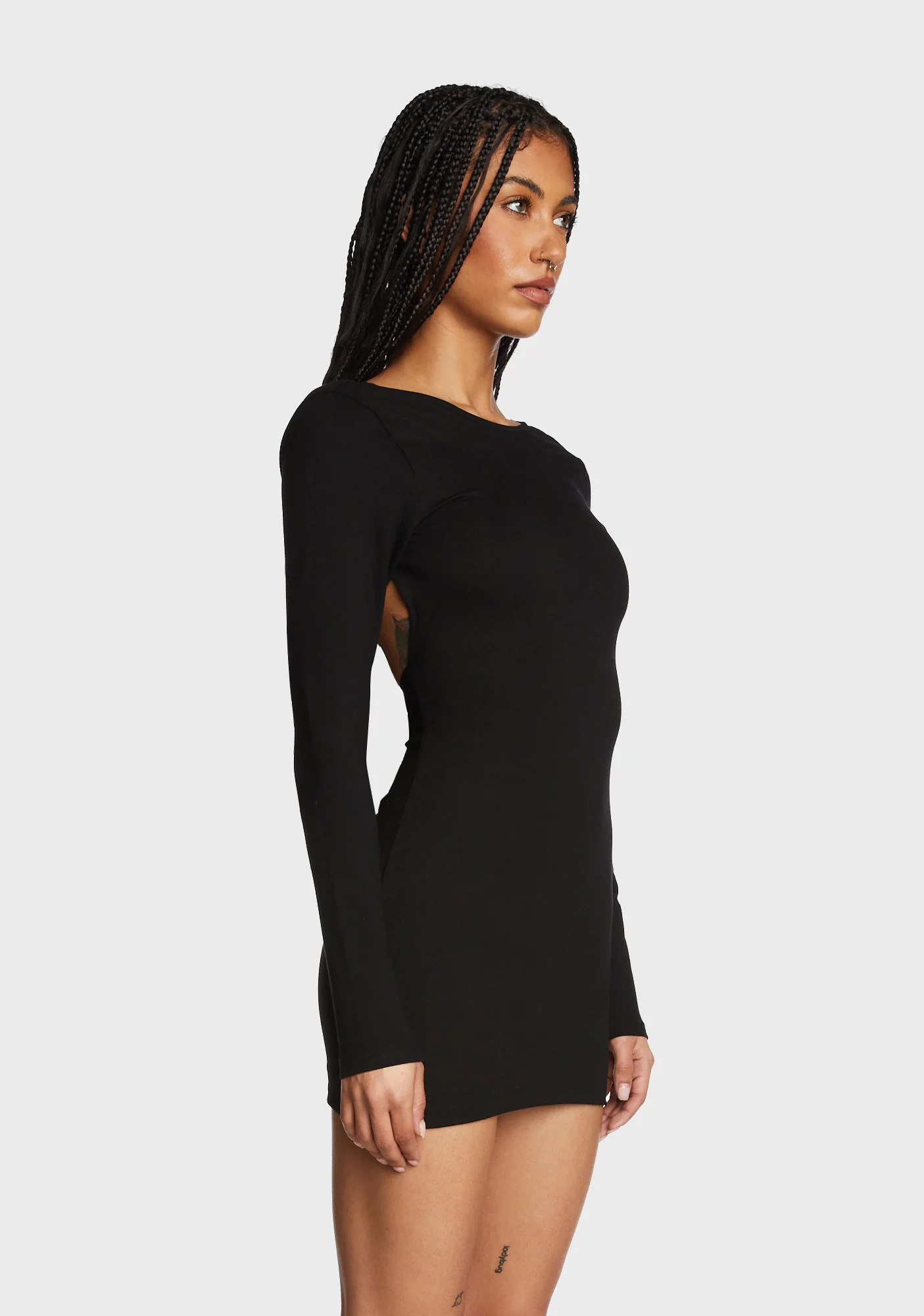 Ellie Open Back Mini Dress - Image 5