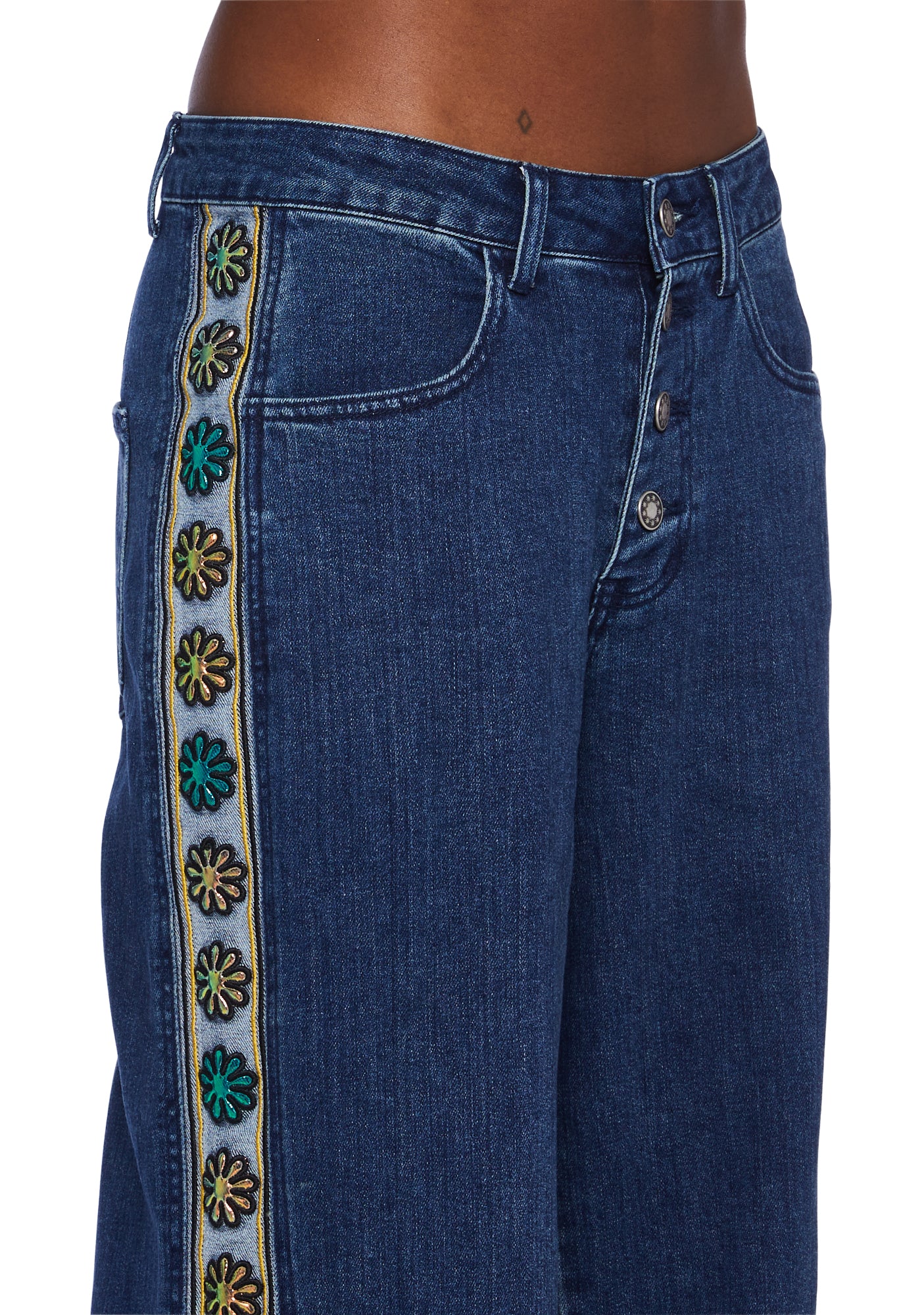 Email My Heart Flare Jeans - Image 5