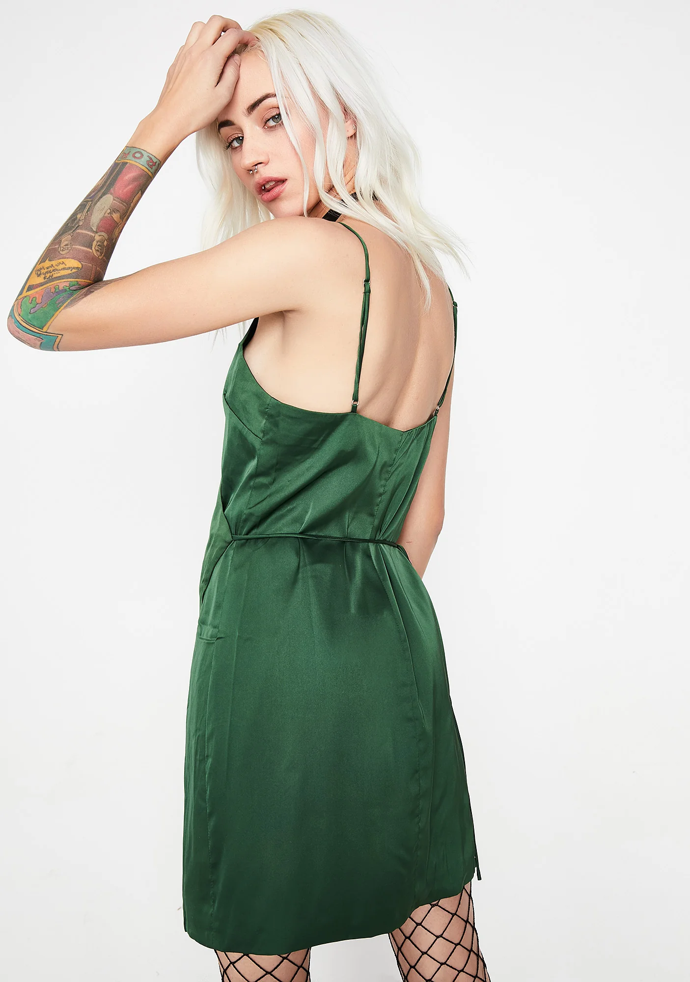 Emerald City Wrap Dress - Image 4