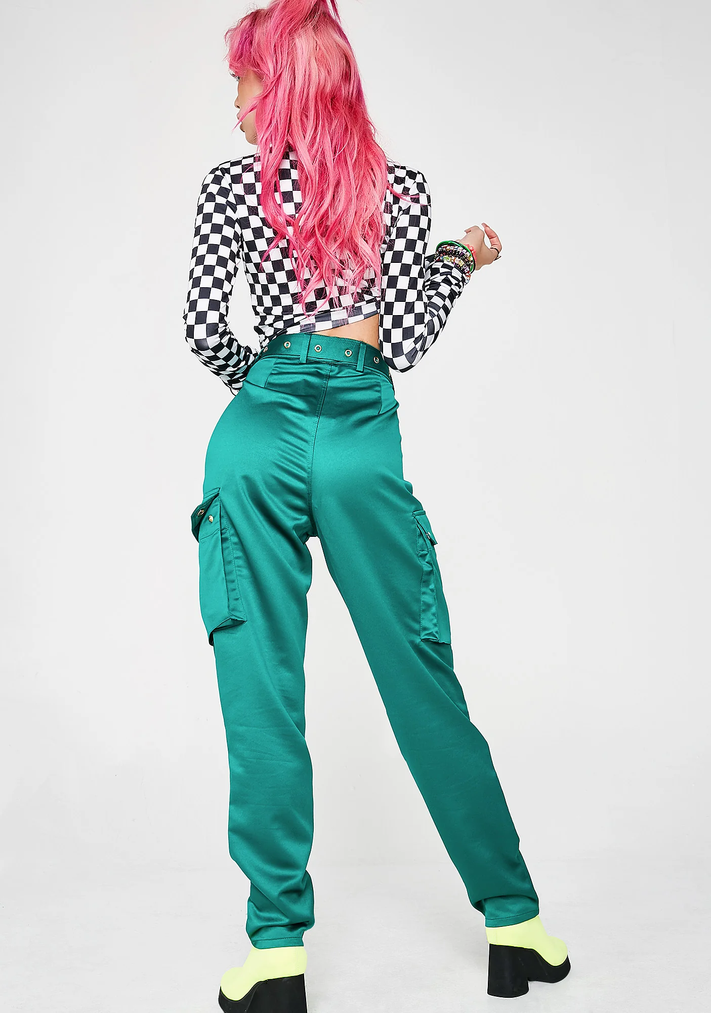 Emerald Slaps On Deck Cargo Pants - Image 4