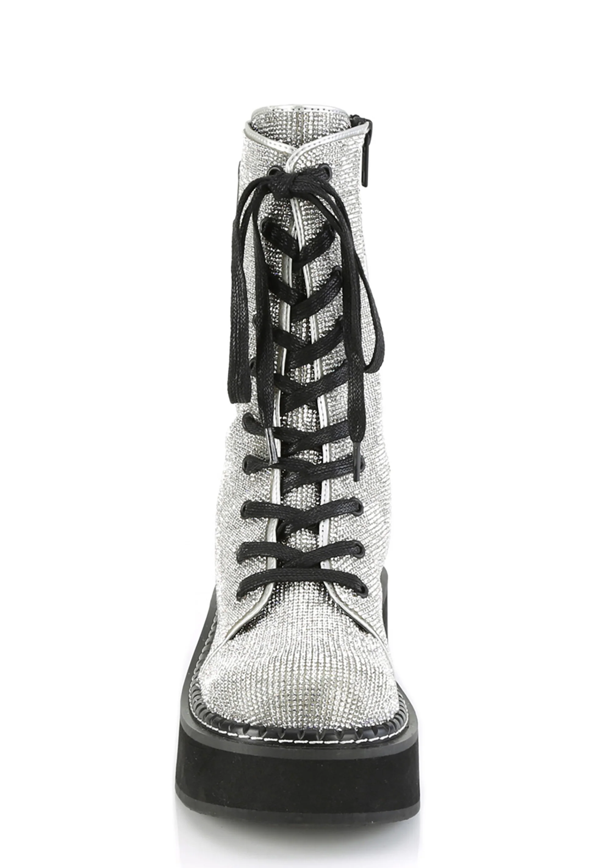 Emily-362 Platform Calf High Boots - Image 3