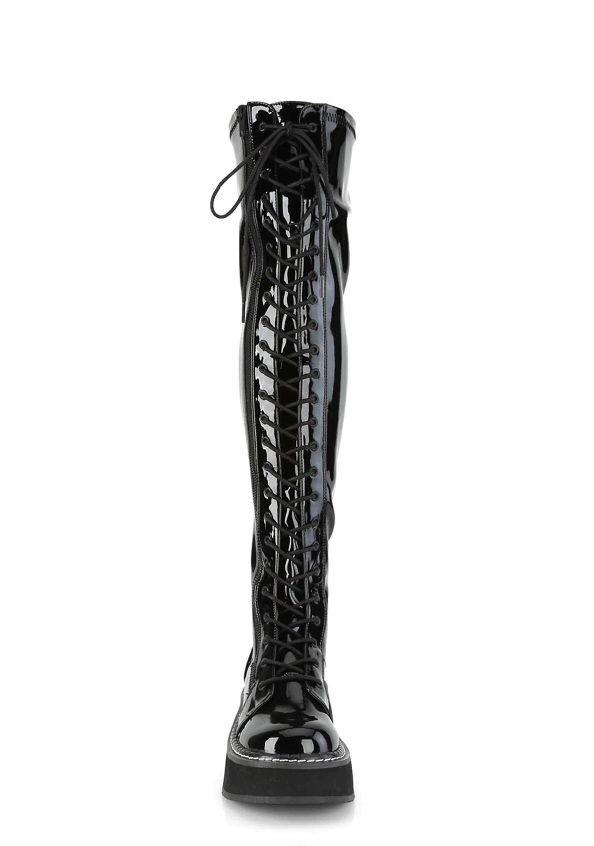 Emily-375 Platform Thigh High Boots - Image 3