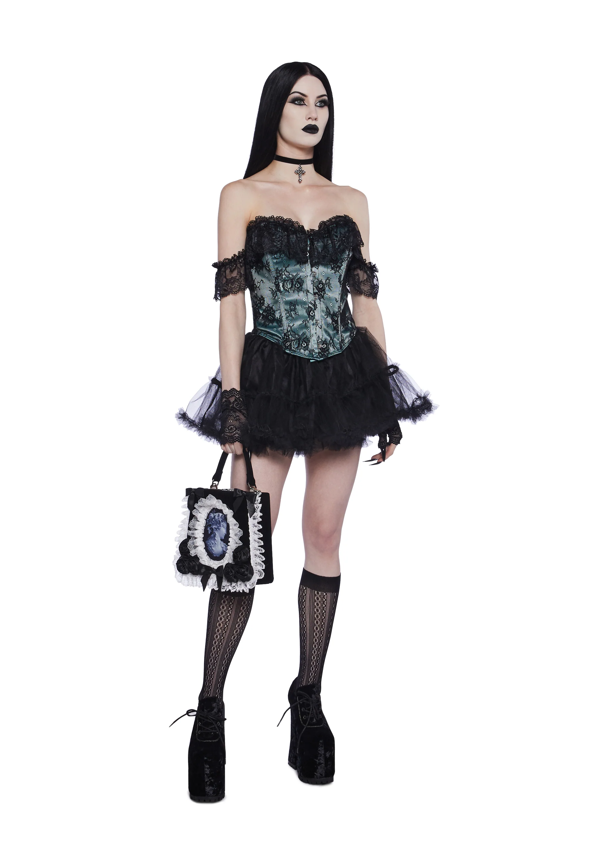 Enchanted Darkness Corset Top - Image 2