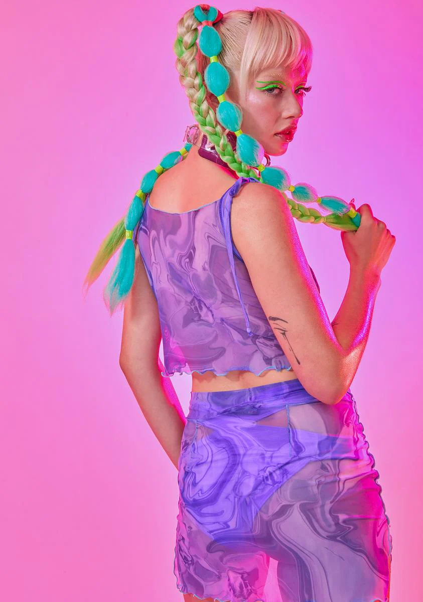 Enchanted Fairy Mesh Skirt - Image 4