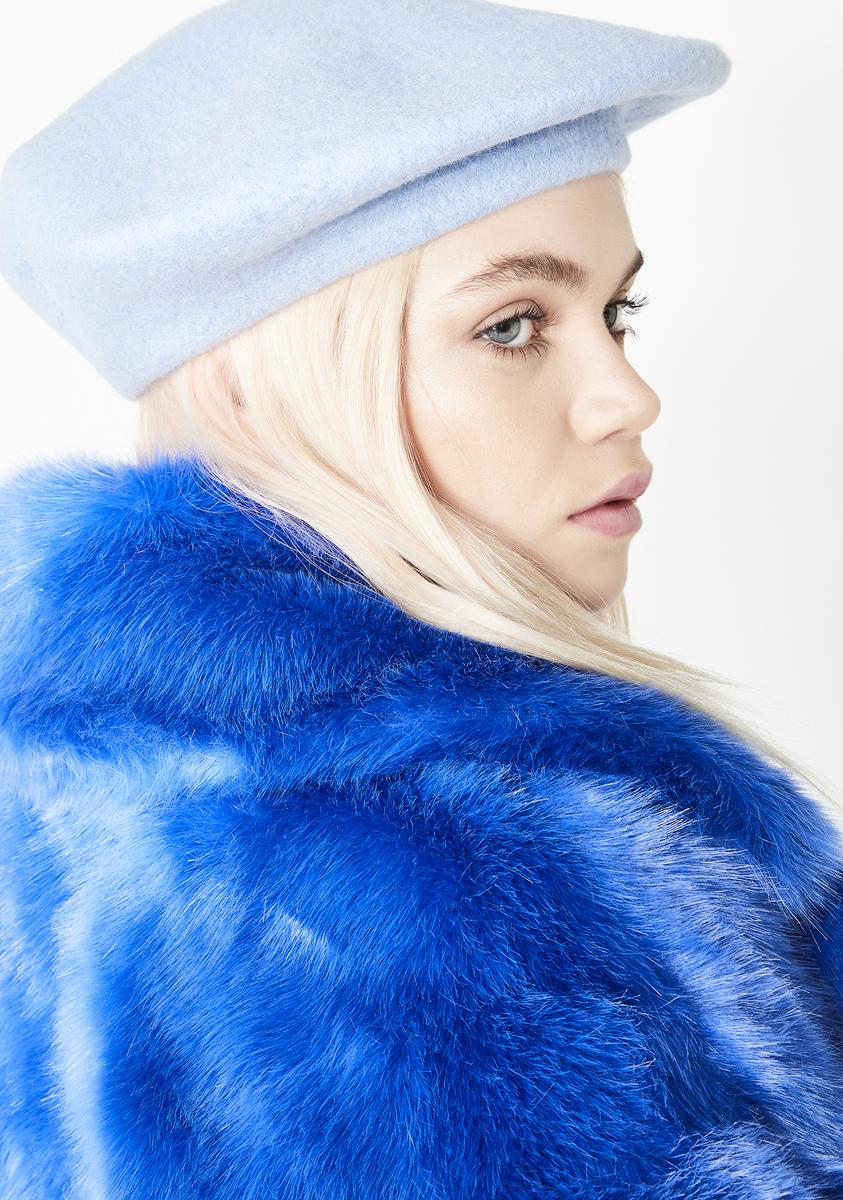 Enchanting Aesthetic Wool Beret - Image 3