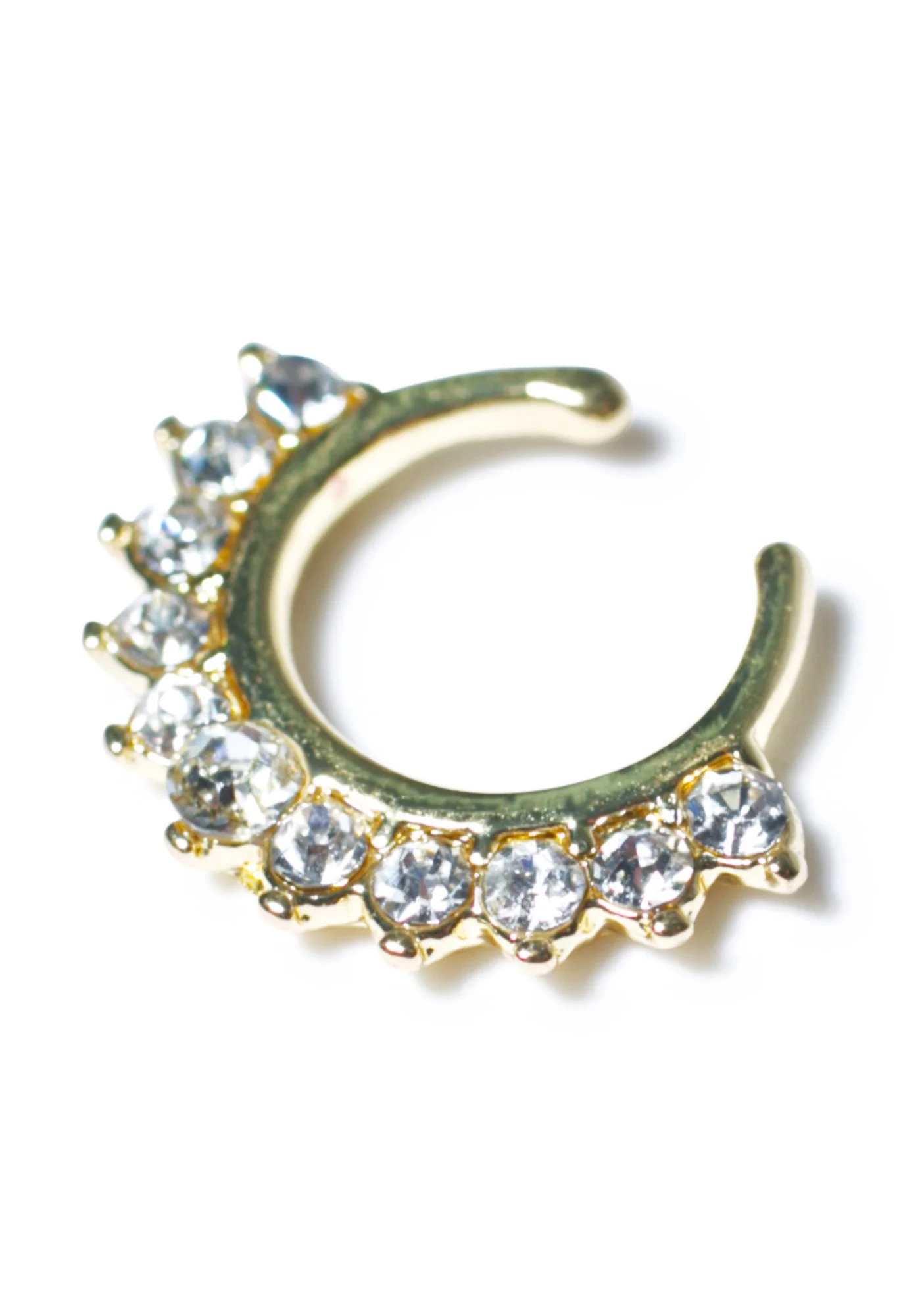 Enchantress Septum Clip - Gold - Image 6
