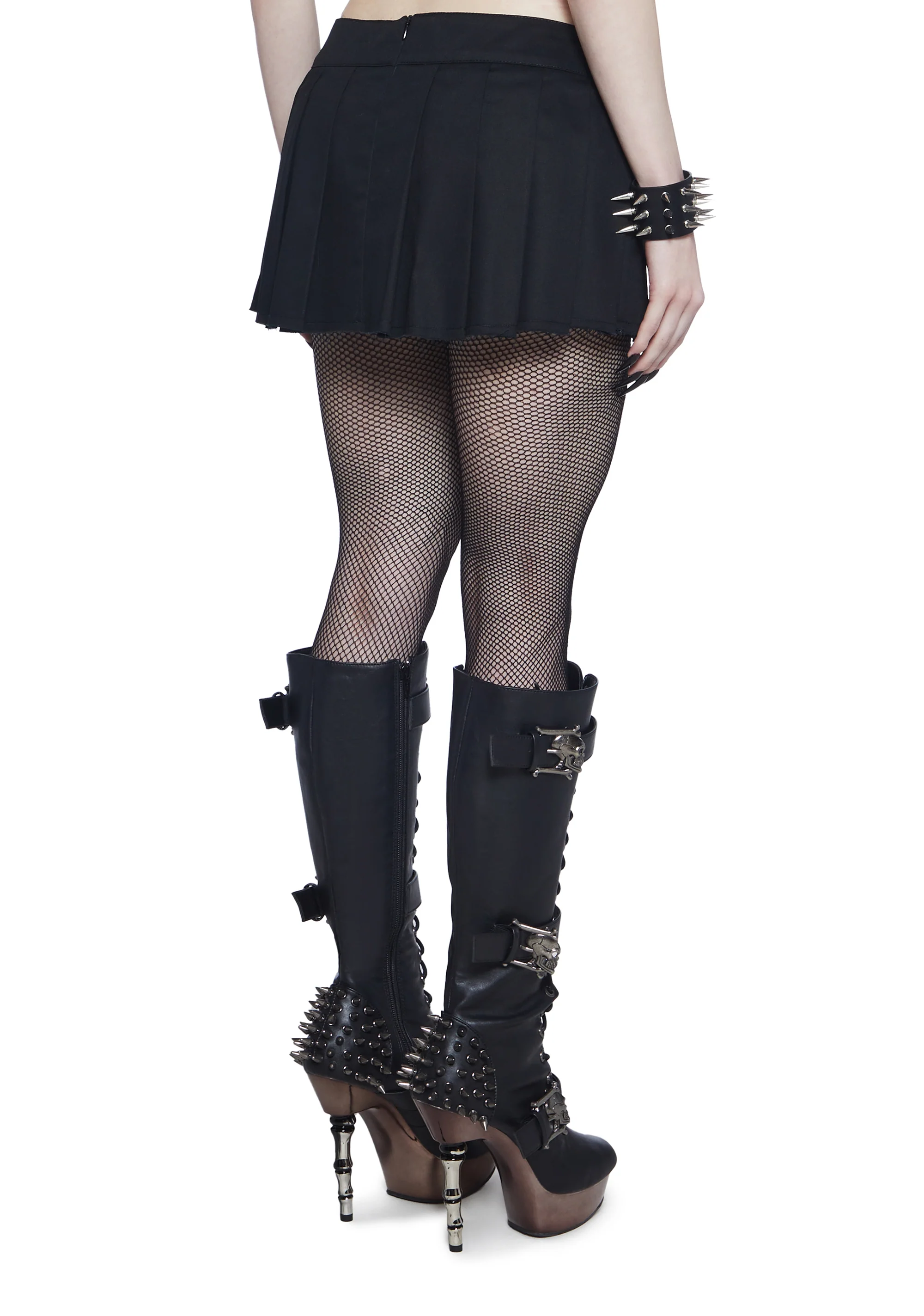 End Of Days Chain Belt Mini Skirt - Image 5