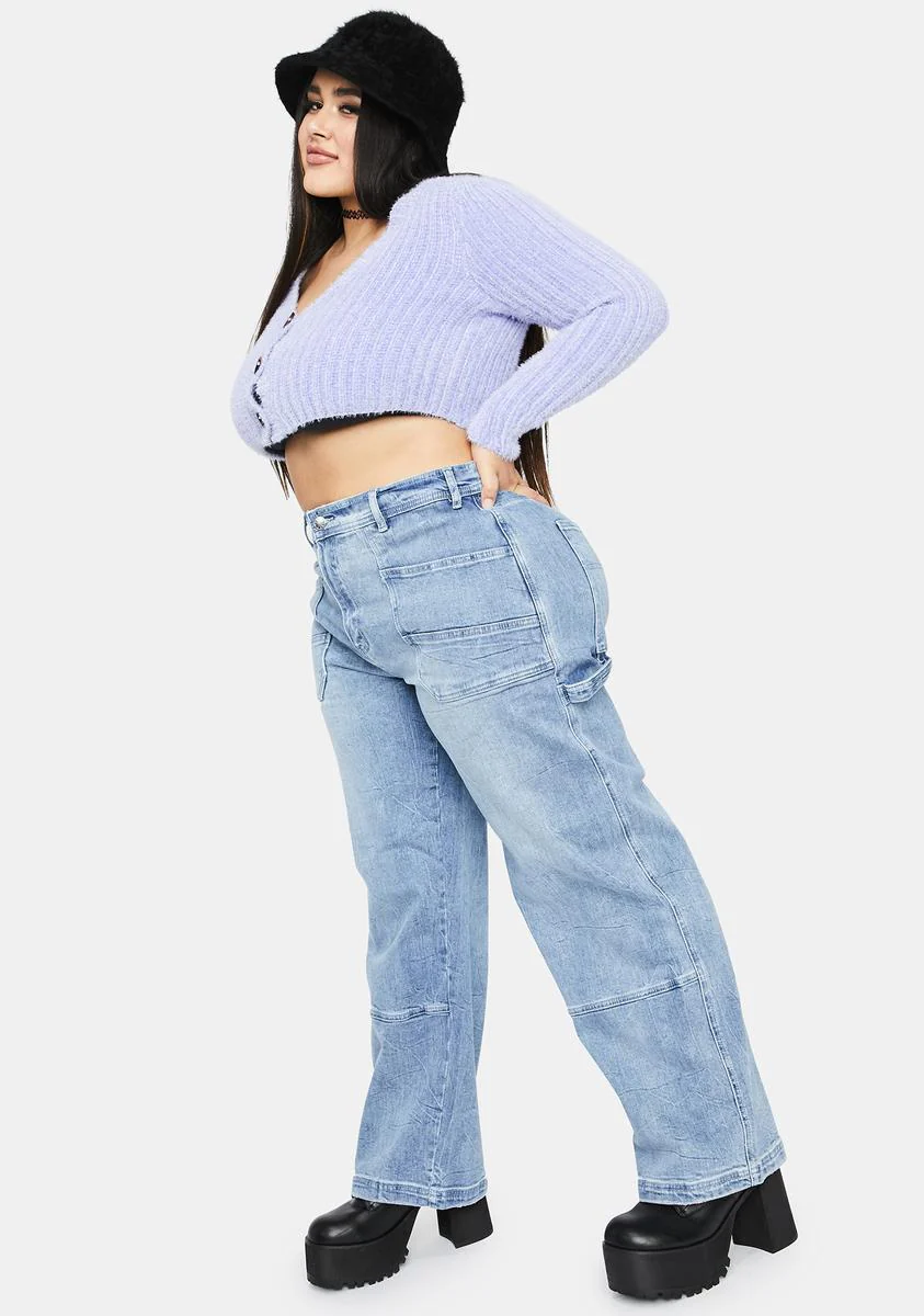 Endless Day Trip Wide Leg Jeans - Image 3