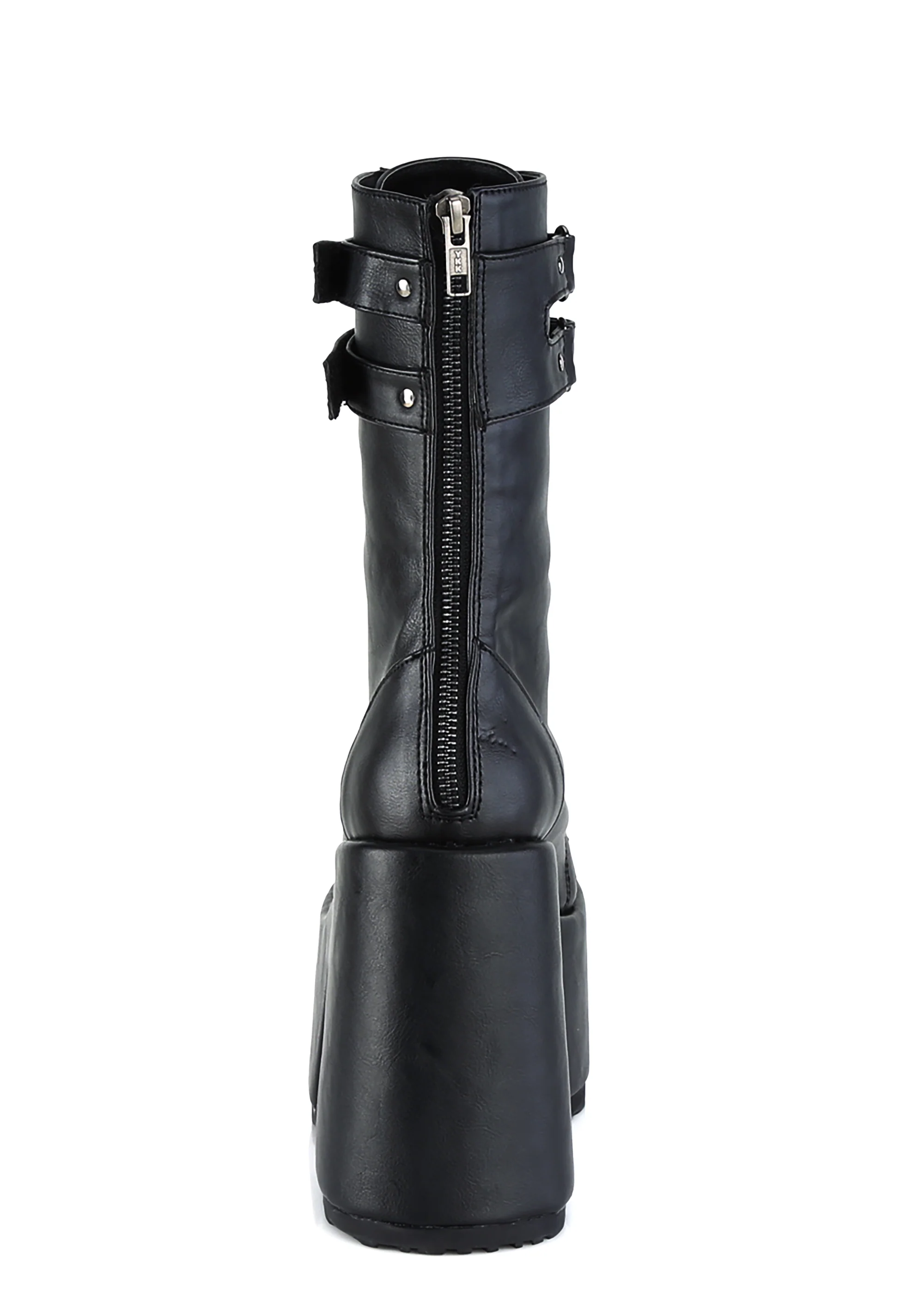 CAMEL-250 Platform Mid-Calf Boots - Image 4