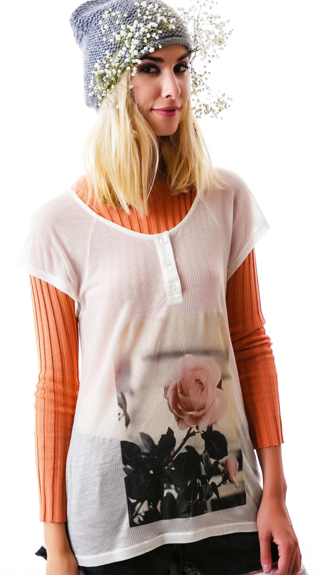 English Rose Lagoon Henley - Image 3