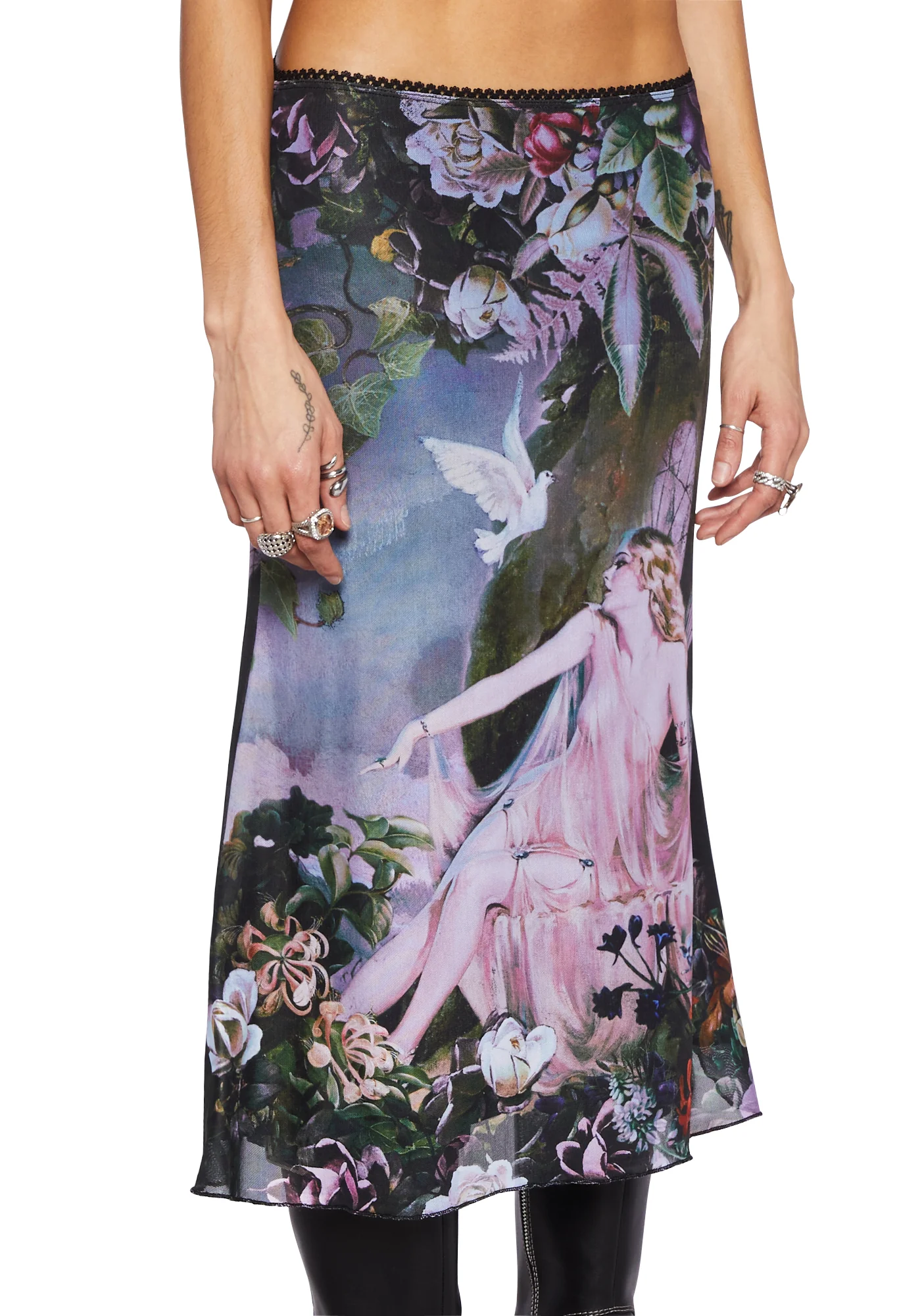 Enticing Realms Midi Skirt - Image 5