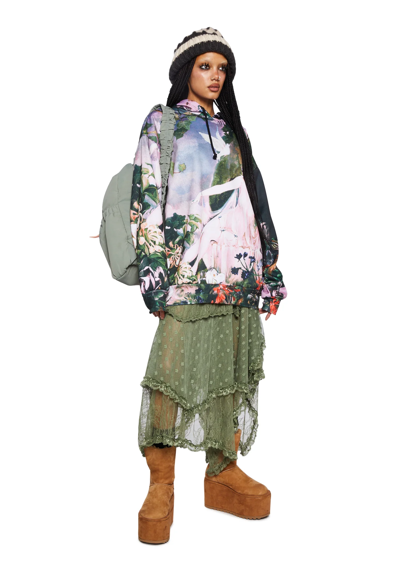 Enticing Realms Oversized Hoodie - Image 2