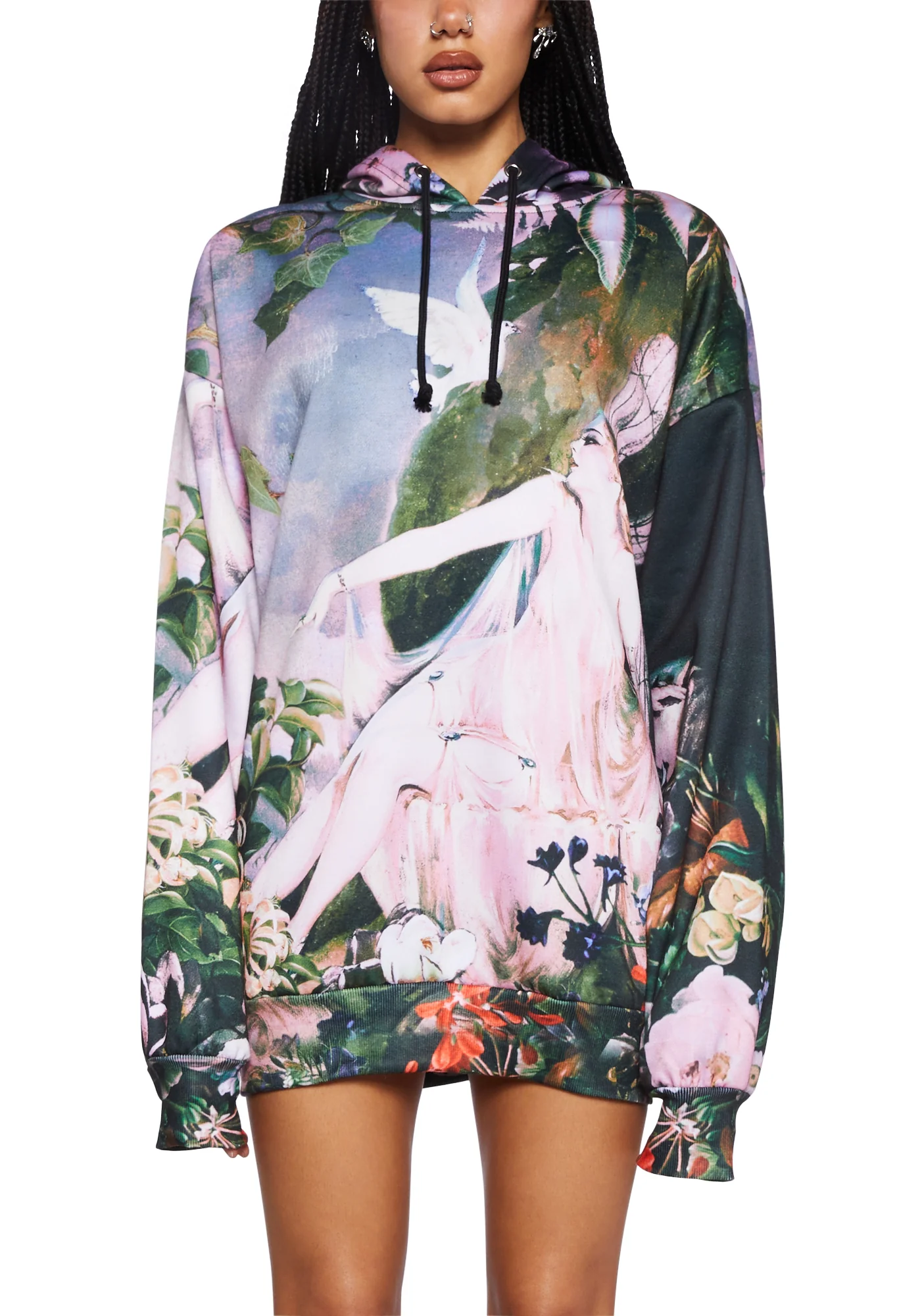 Enticing Realms Oversized Hoodie - Image 5
