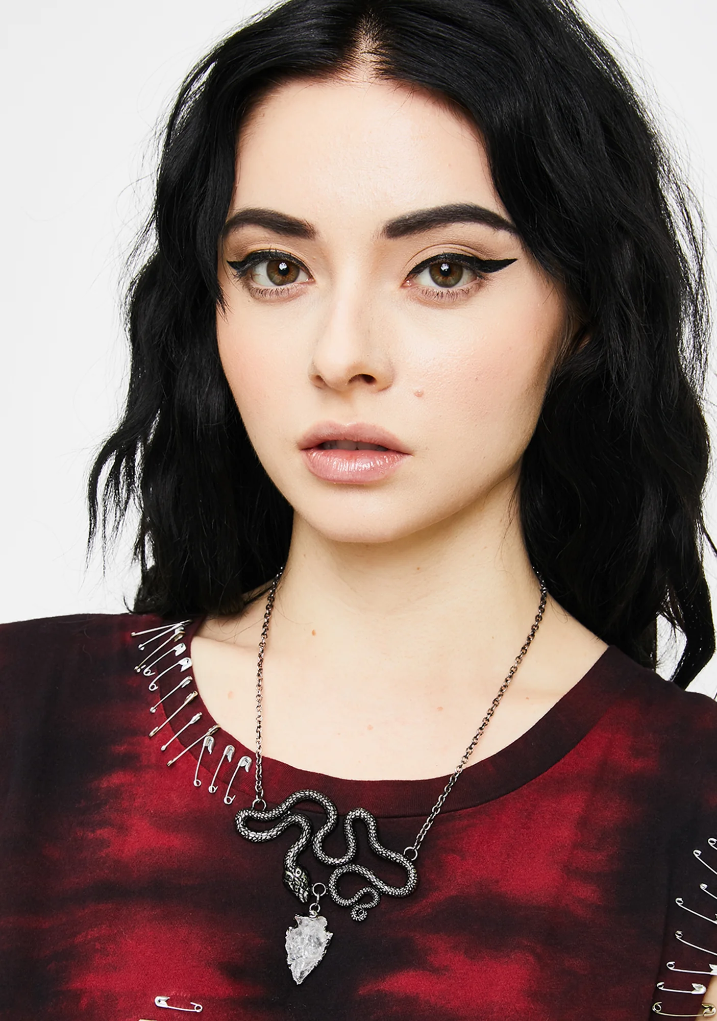 Entwine Snake Crystal Necklace - Image 3