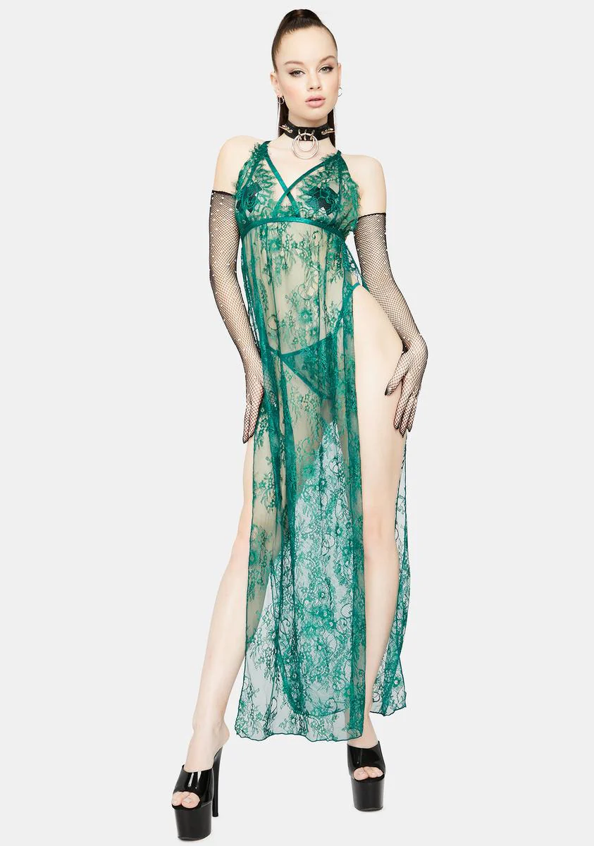 Envy My Love Sheer Gown Set - Image 5
