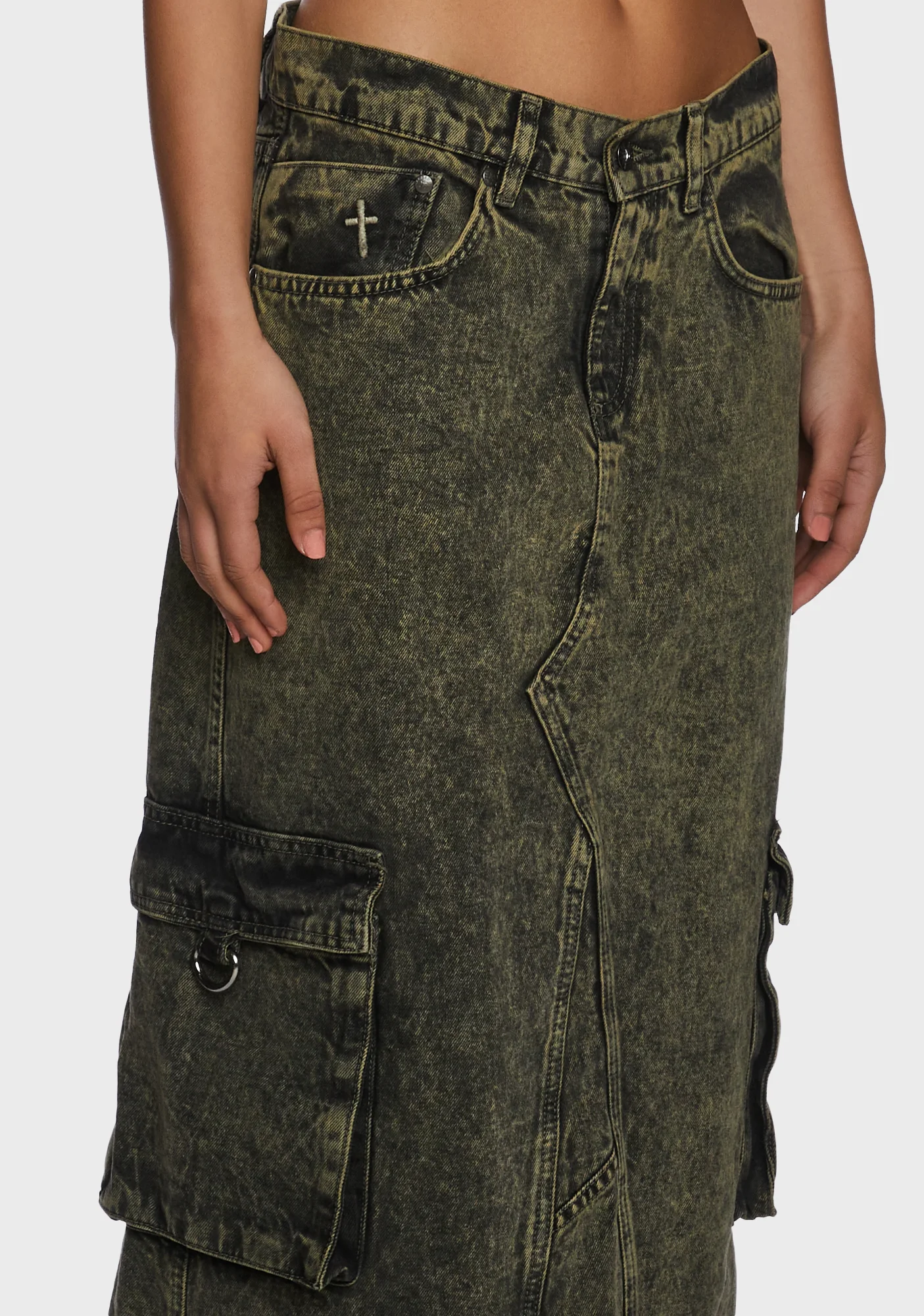 Enyo Denim Maxi Skirt - Image 2