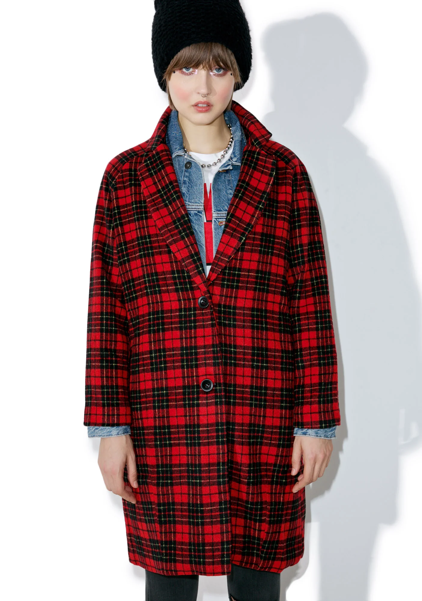 Ernest Plaid Coat - Image 2