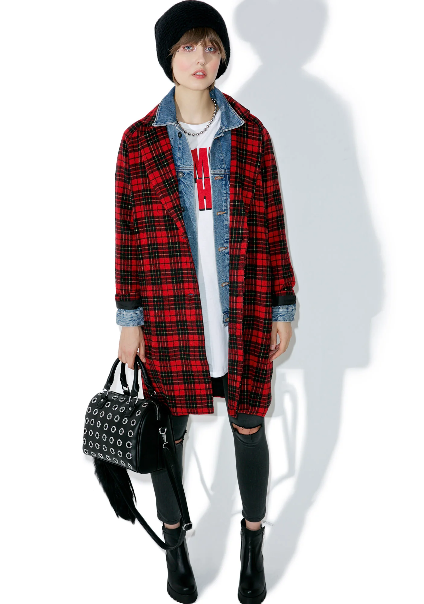 Ernest Plaid Coat - Image 5