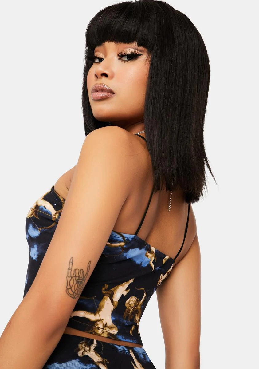 Eros Above Cupid Crop Tank - Image 4
