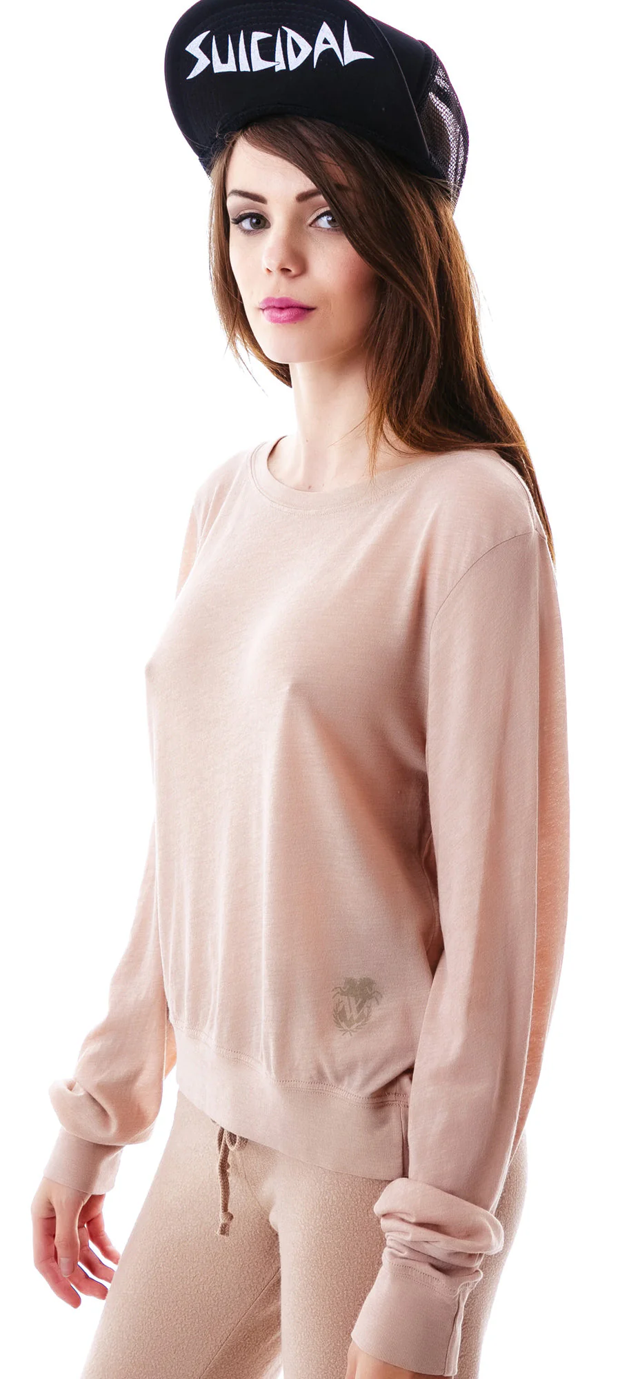 Essentials Baggy Beach Jumper - White - Image 9