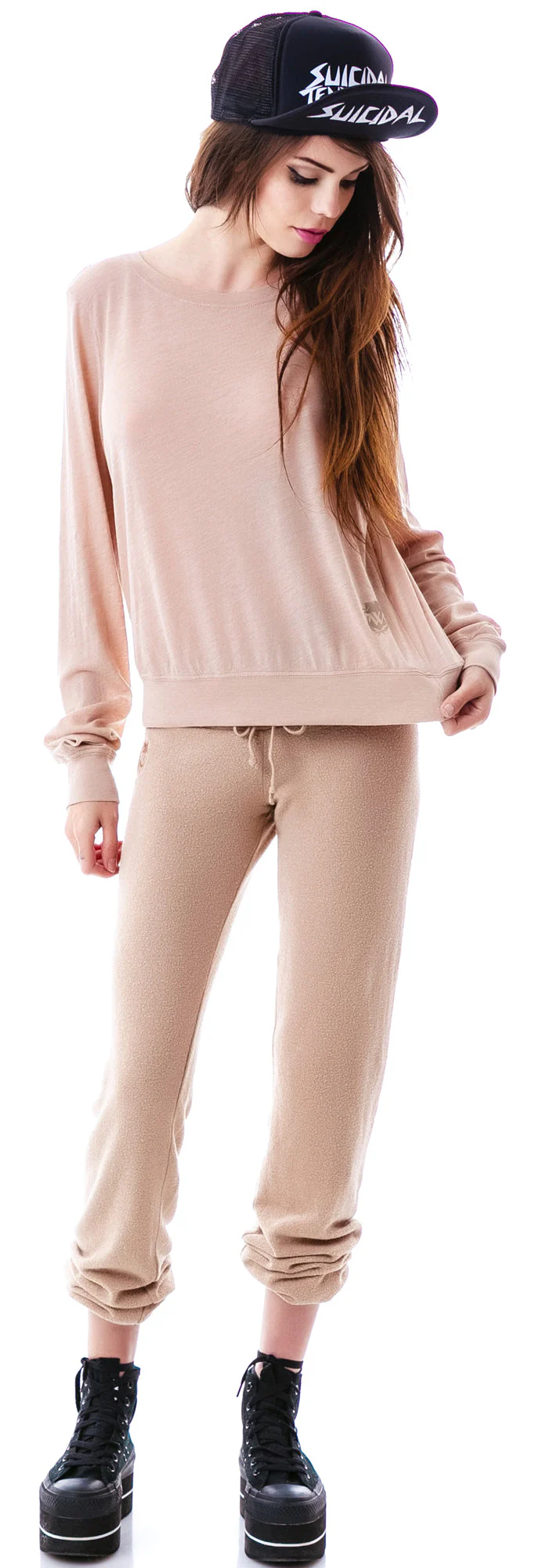 Essentials Baggy Beach Jumper - Light Brown - Image 8