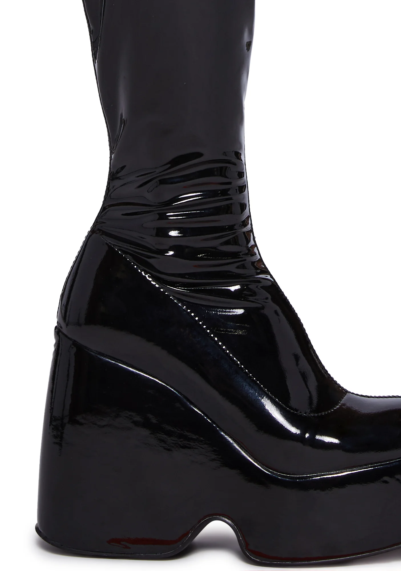 Etana Thigh High Platform Boots - Image 2