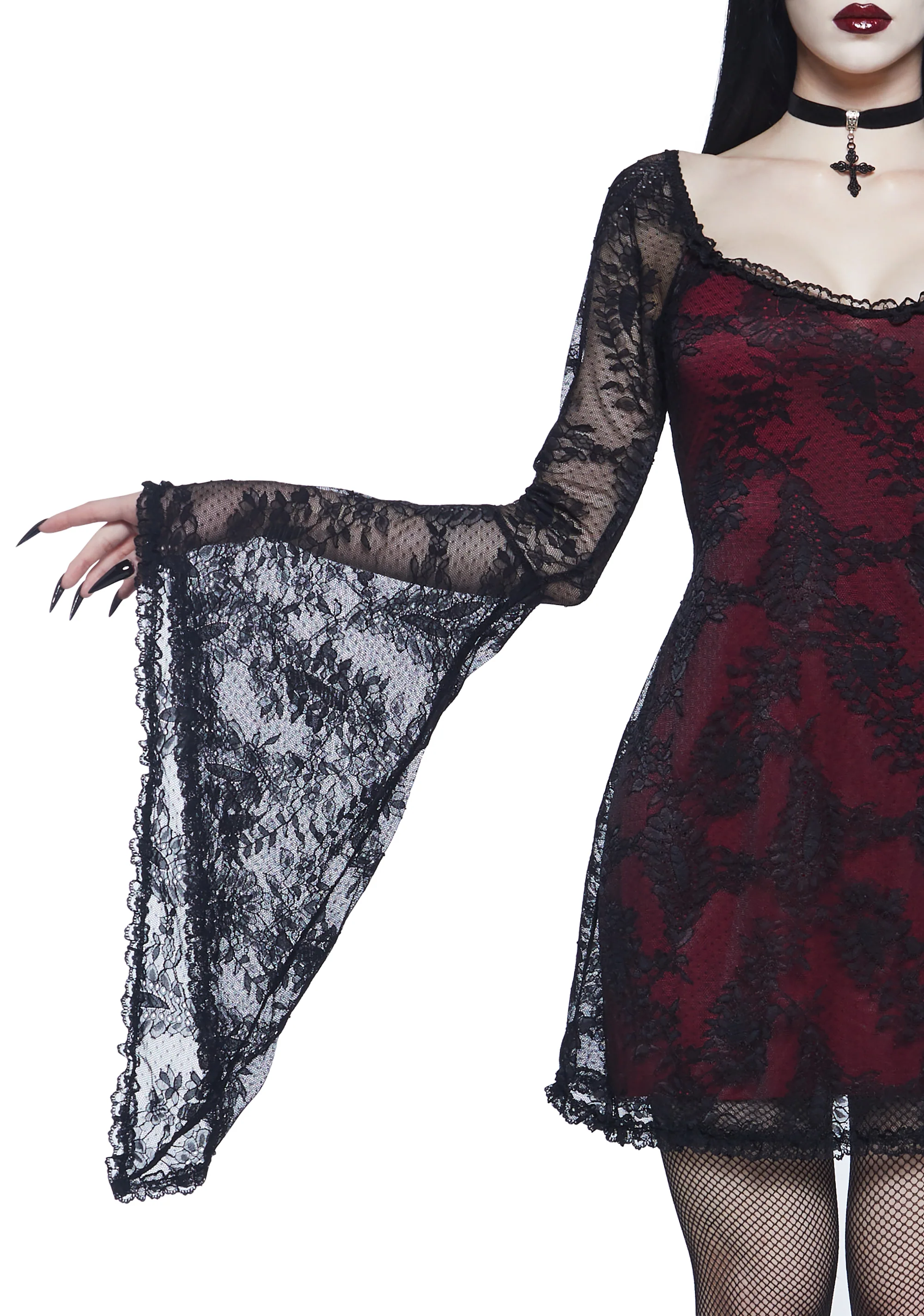 Eternal Devotion Lace Dress - Image 6