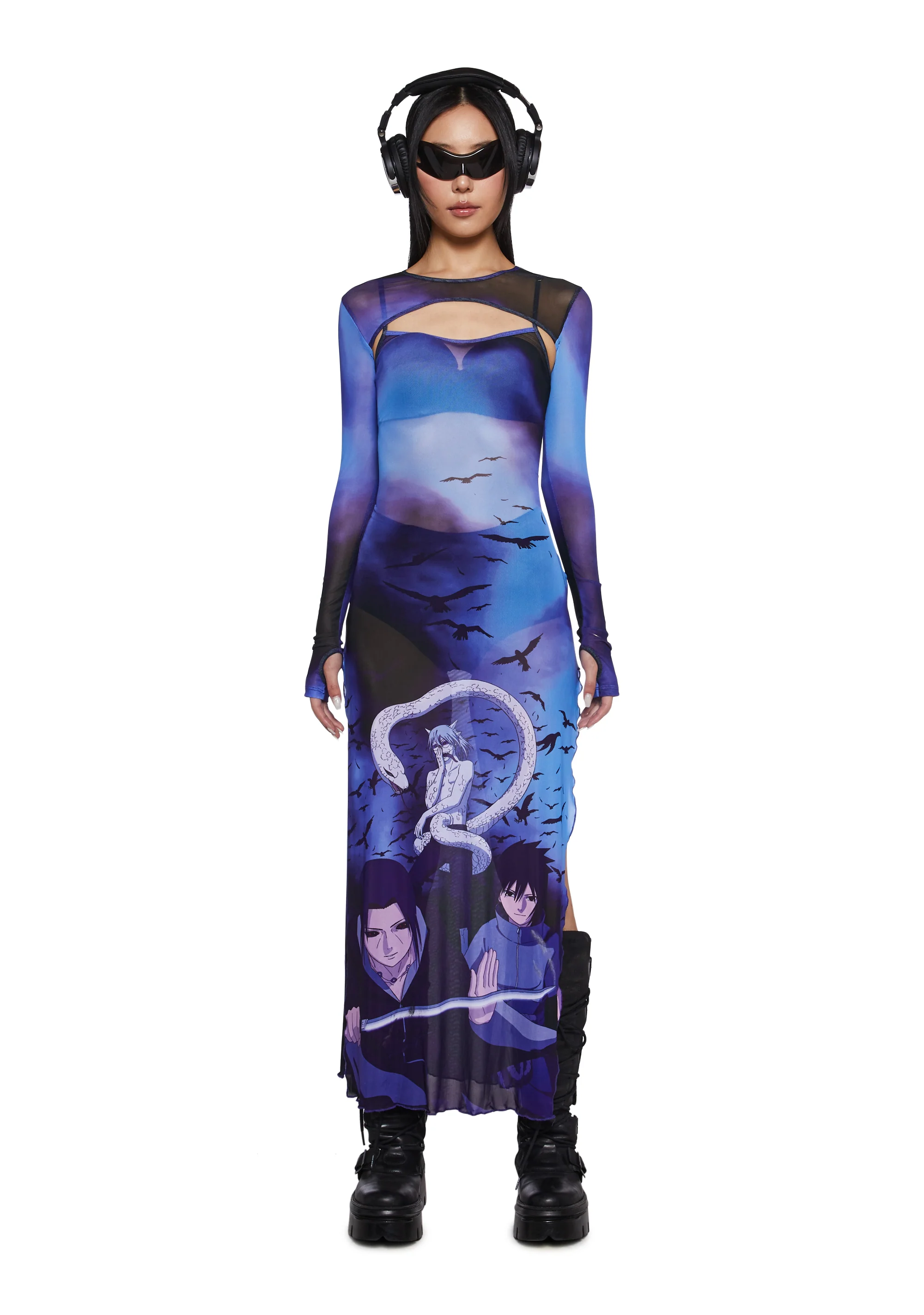 Eternal Reflection Maxi Dress And Shrug Set - Image 5
