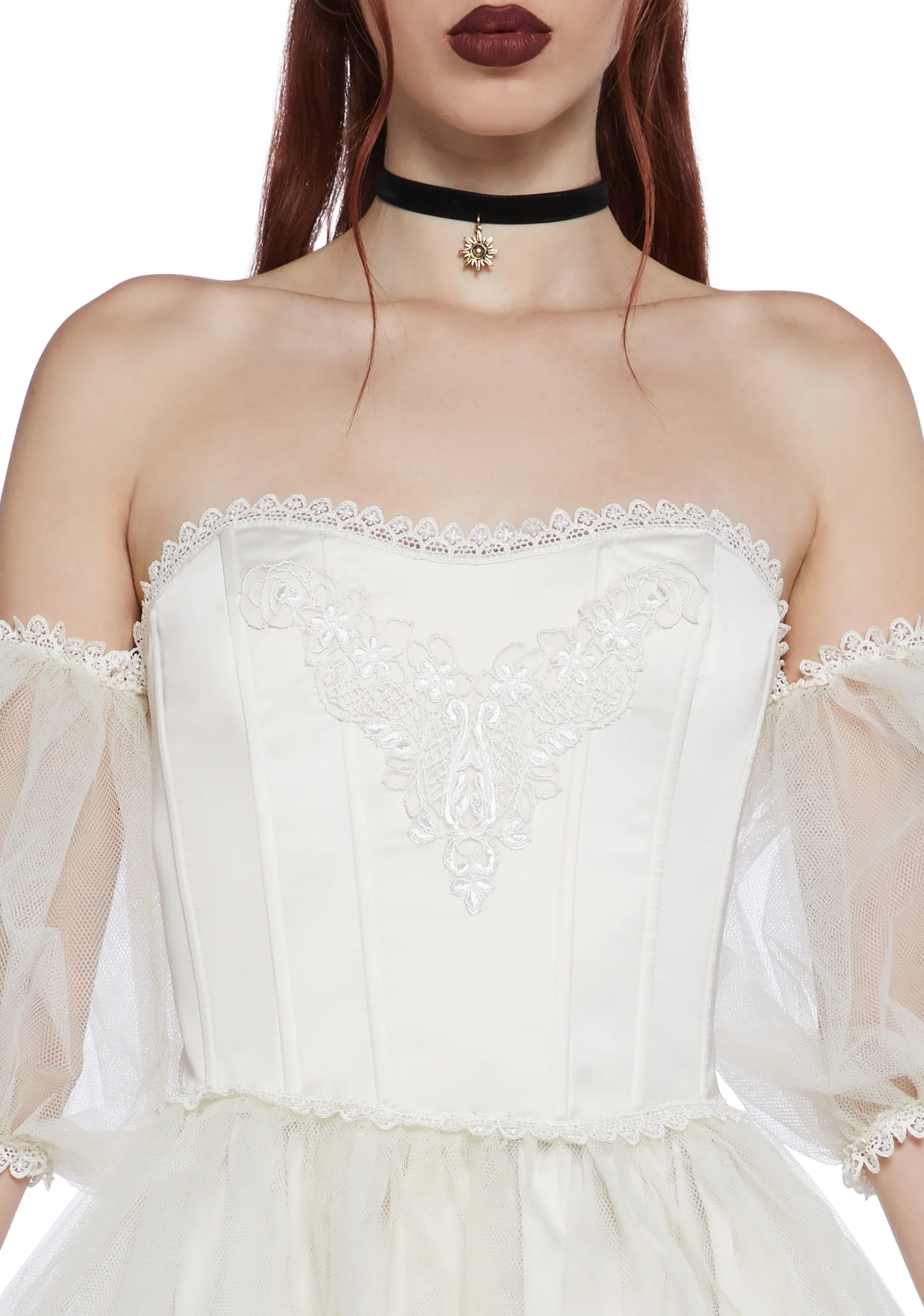 Eternal Sacrifice Mini Dress - White - Image 5