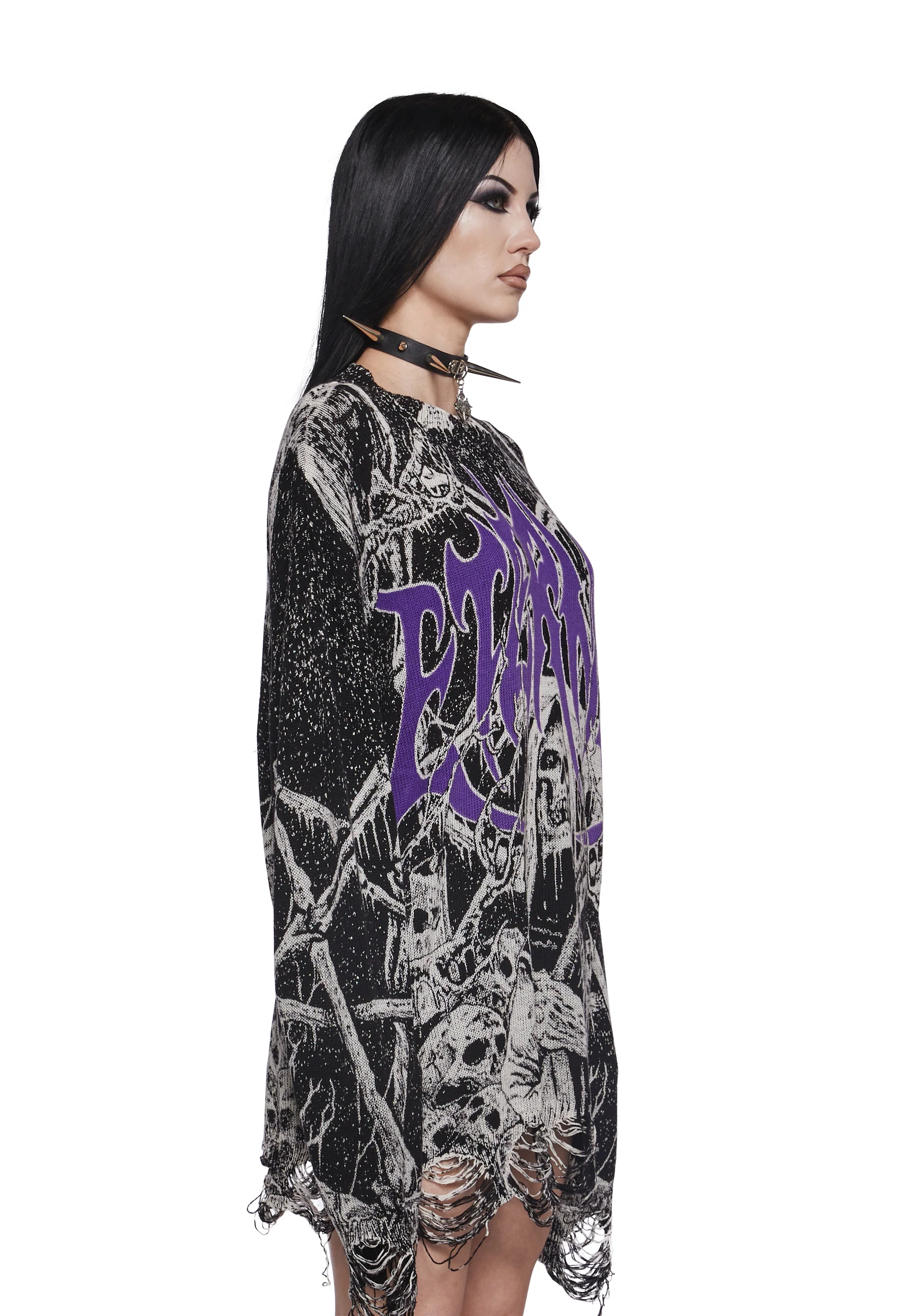 Eternally Sinful Knit Sweater - Image 3