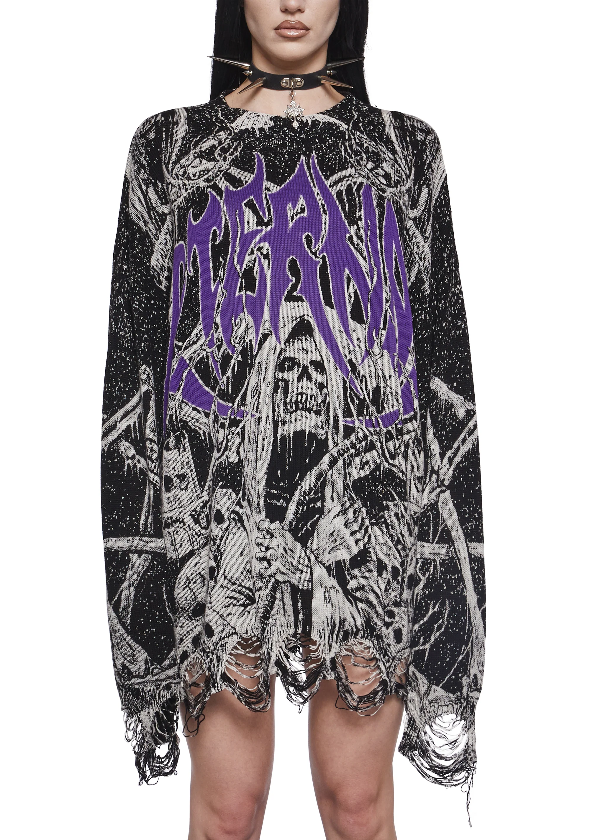 Eternally Sinful Knit Sweater - Image 5
