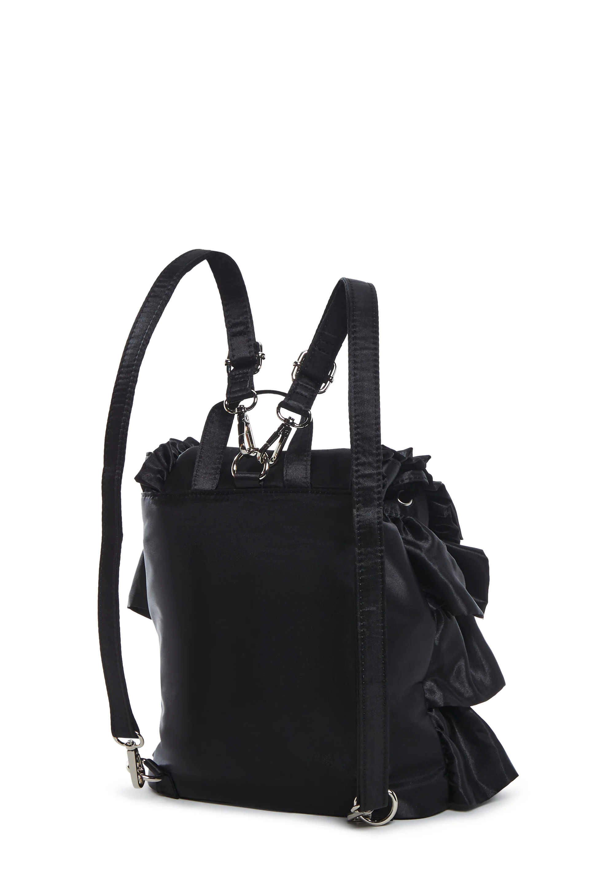 Preppy Plot Mini Backpack - Black - Image 4