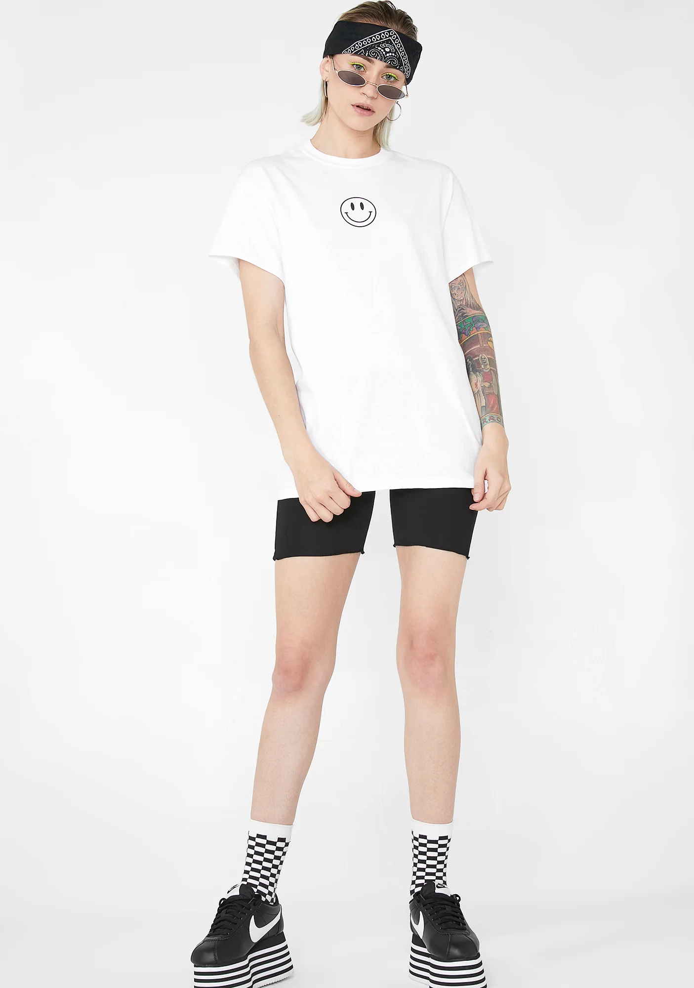 Everything Will Be Ok Smiley Tee - Image 3
