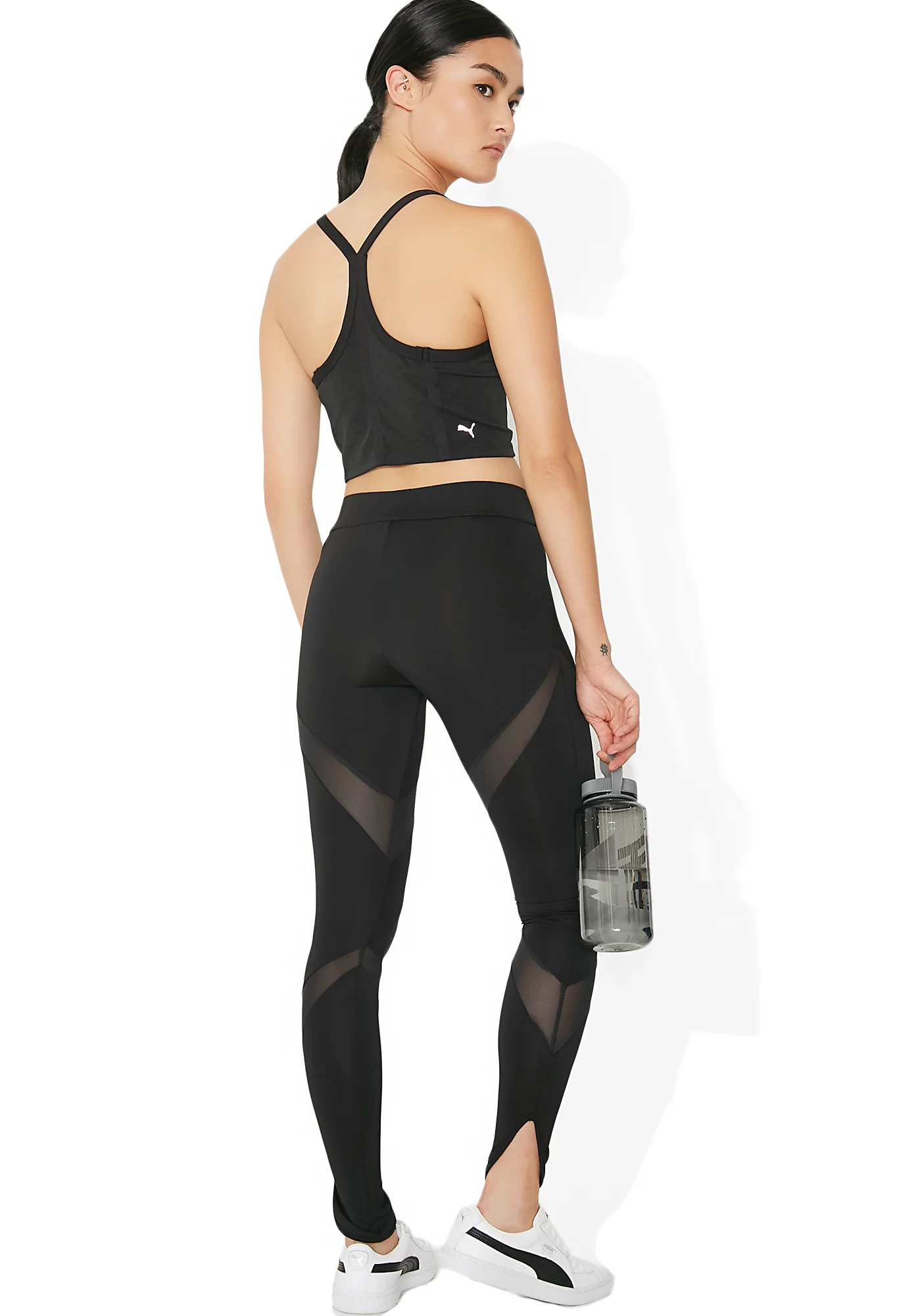 Evo Mesh Insert Leggings - Image 4