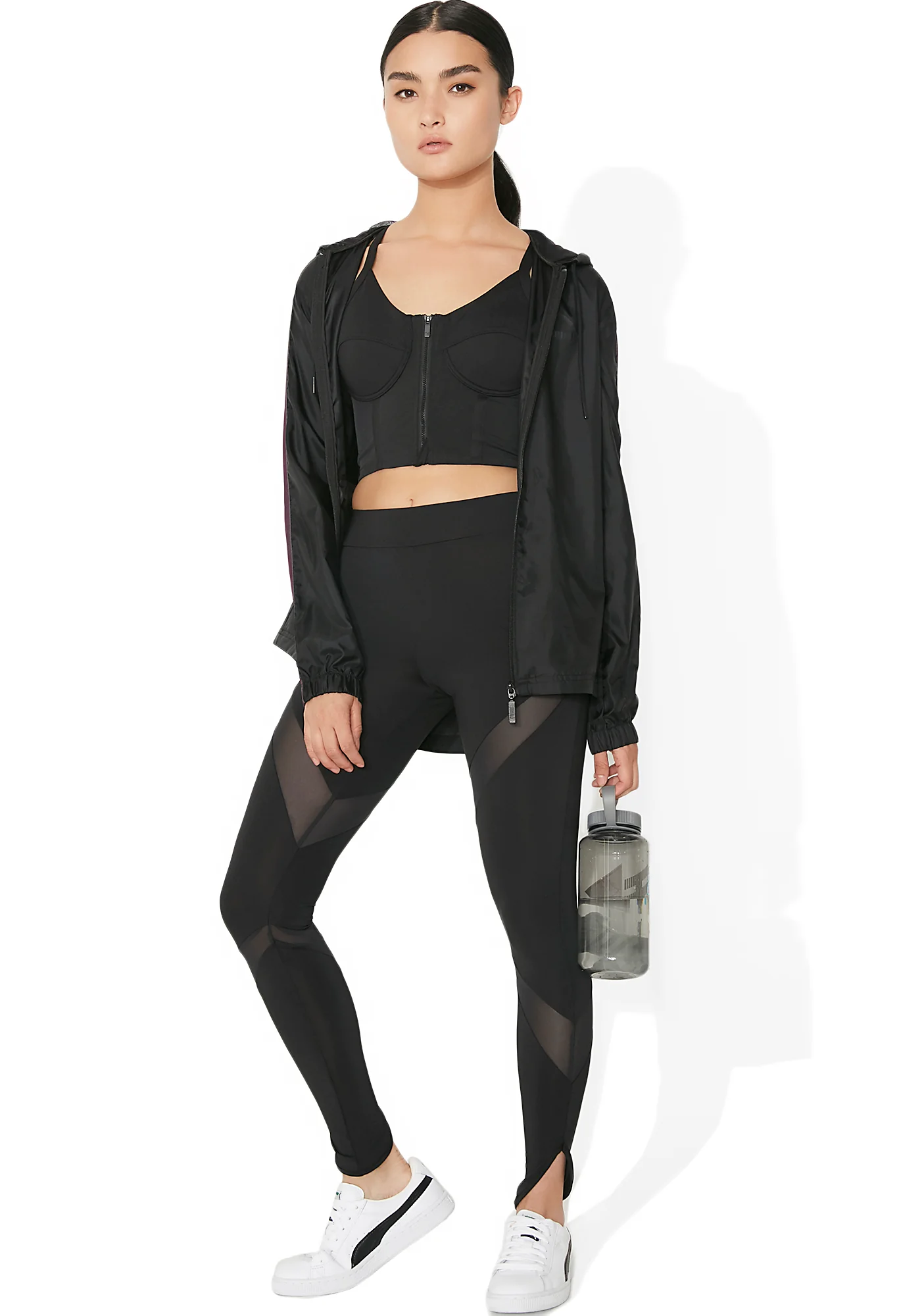 Evo Mesh Insert Leggings - Image 5