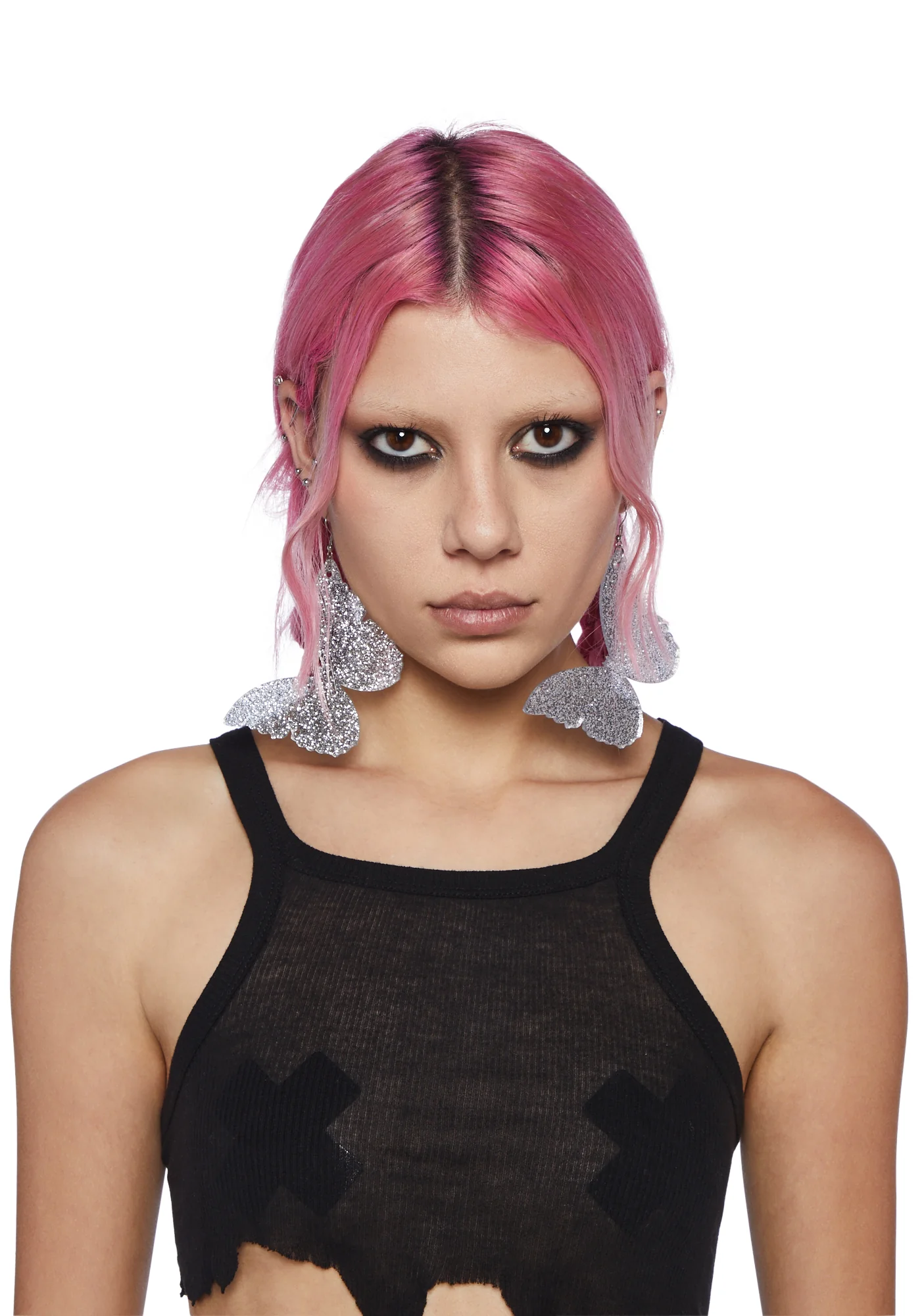 Evolvin' Beauty Glitter Earrings - Image 3