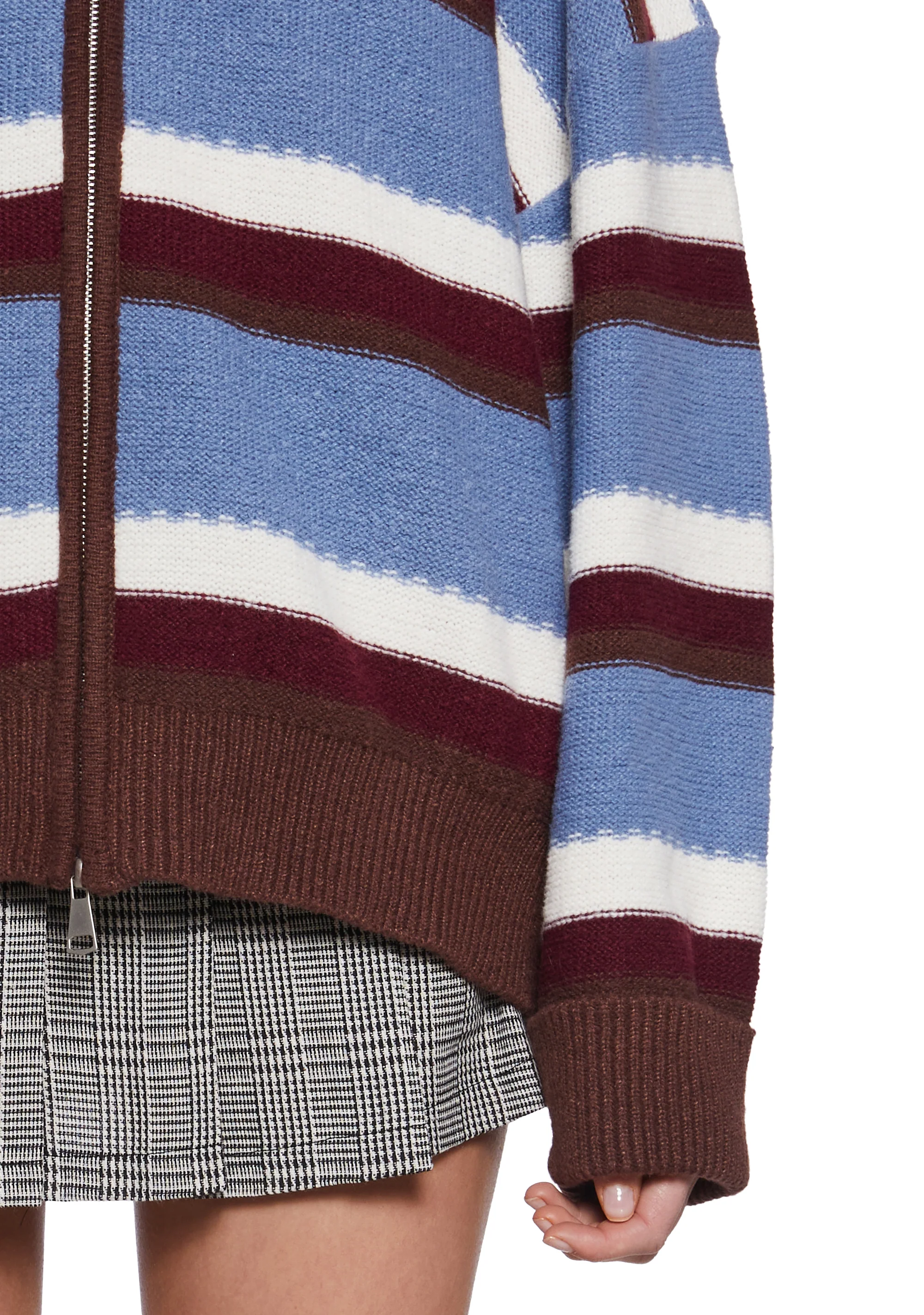 Existential Time Crisis Zip-Up Cardigan - Image 5