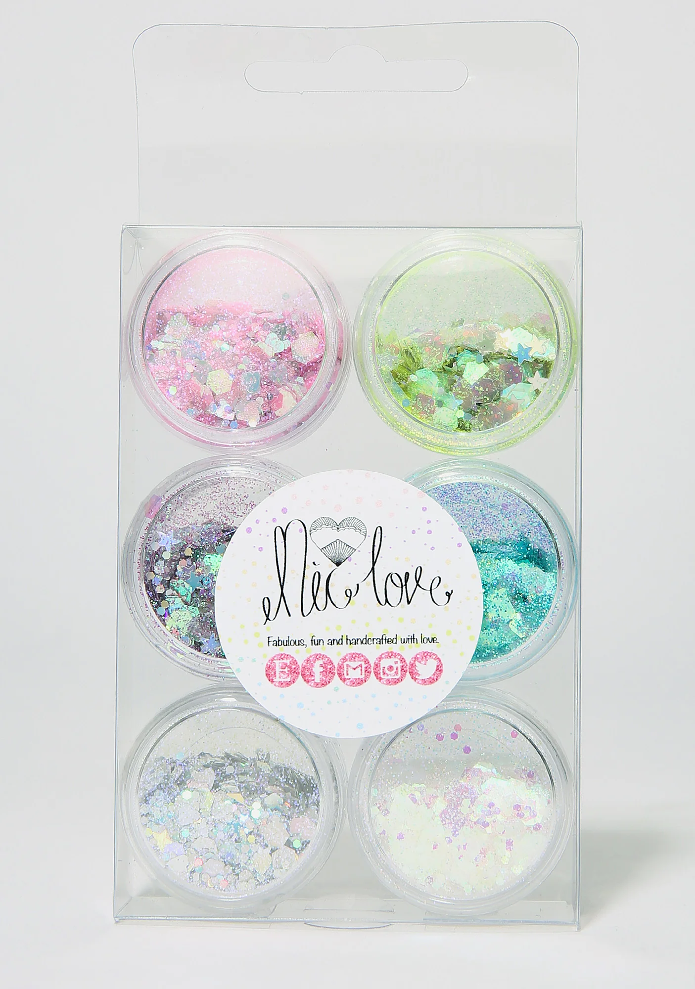 Extra Chunky Glitter And Glue Set - Image 4