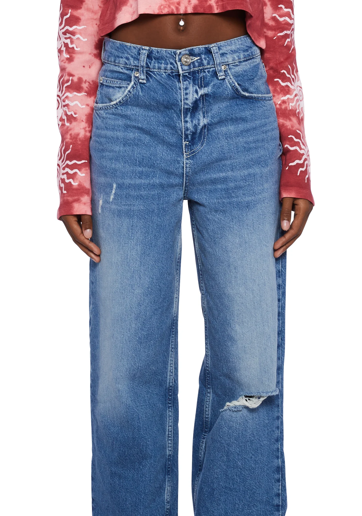 Extreme Rip Boyfriend Jeans - Image 5