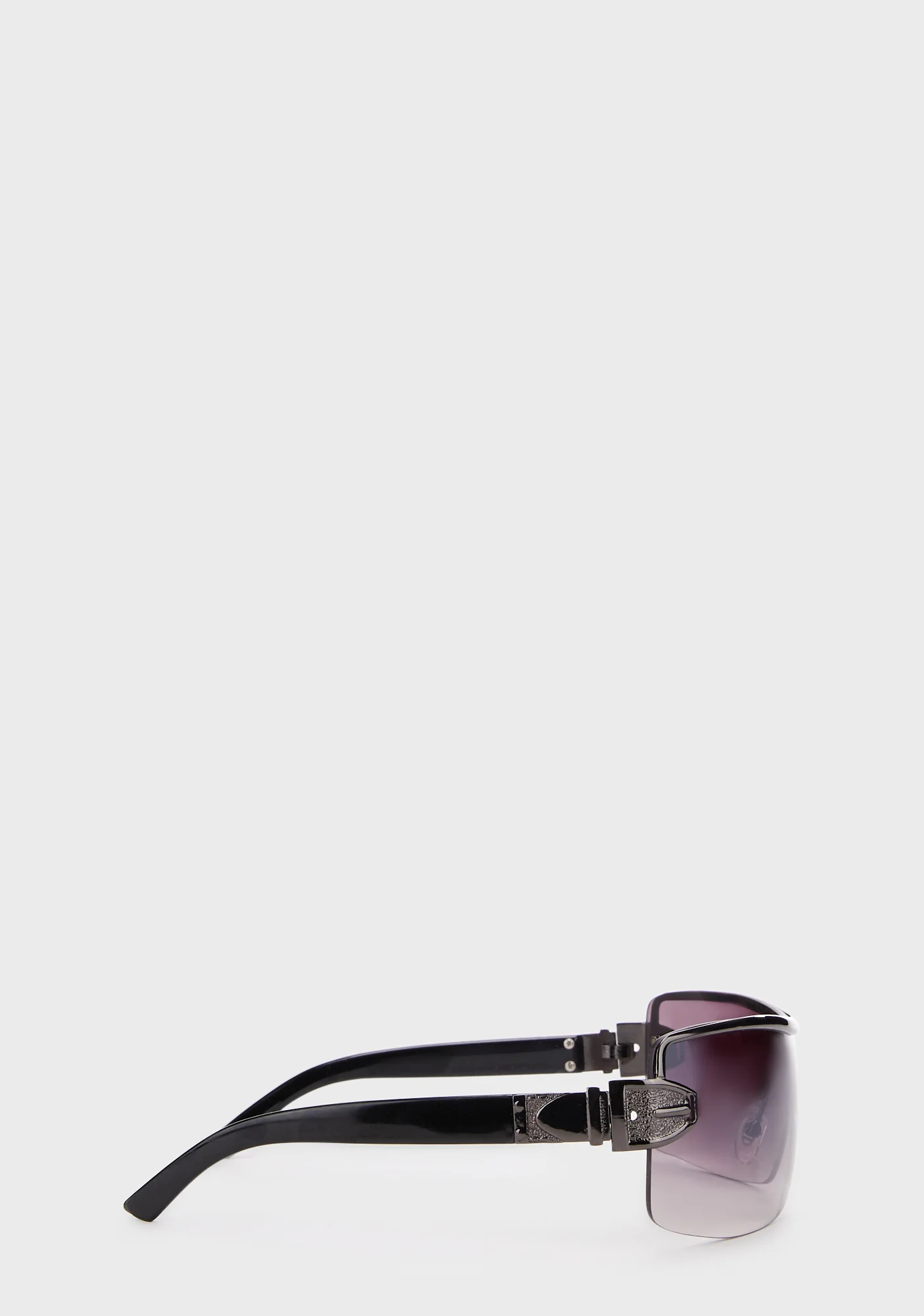 Eye Fair Shield Sunglasses - Black - Image 4