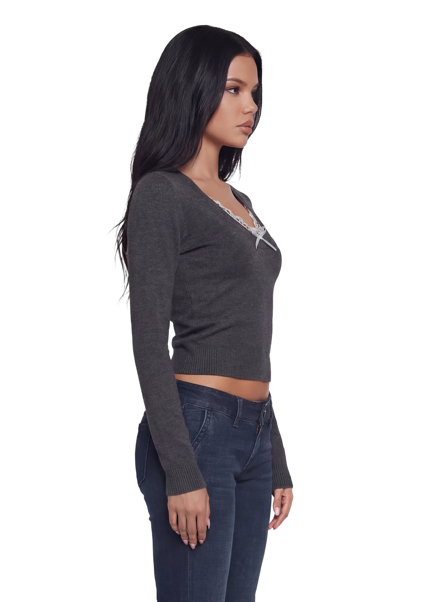 Pretty And Petty Long Sleeve Top - Image 3