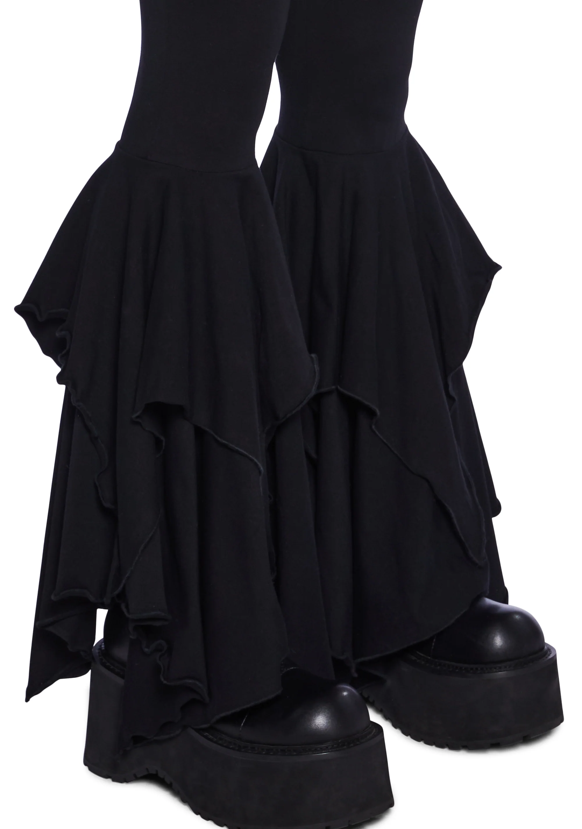 F Is For Fairies™  Flare Pants - Black - Image 5