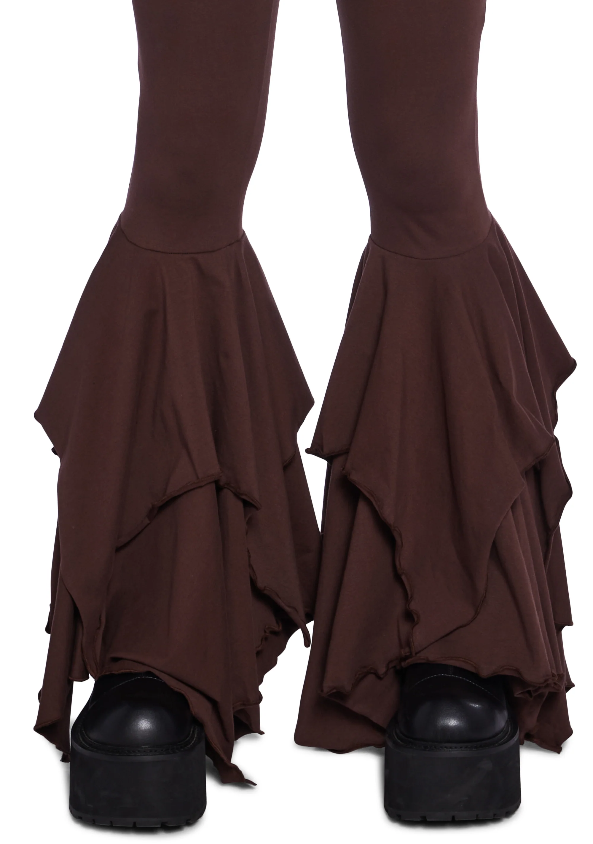 F Is For Fairies™  Flare Pants - Brown - Image 5