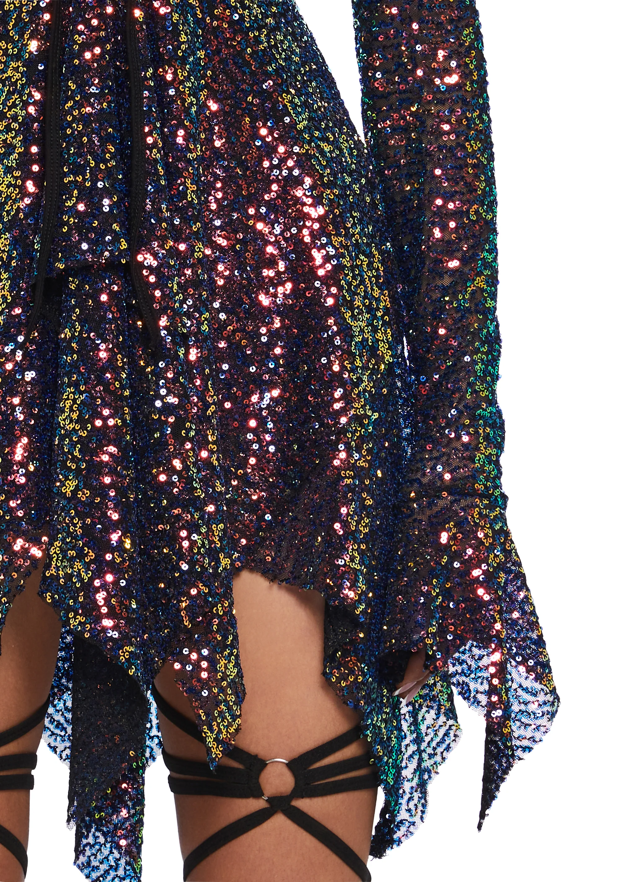 F is For Fairies Handkerchief Dress - Sequin - Image 5