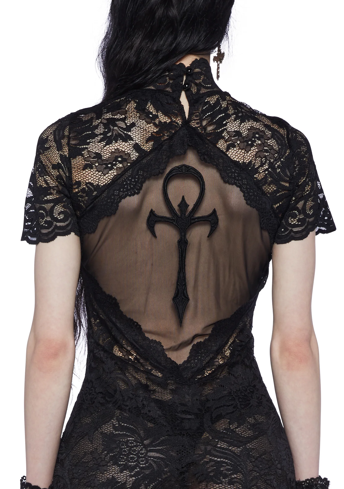 Fabulous Kill Lace Mini Dress - Image 4