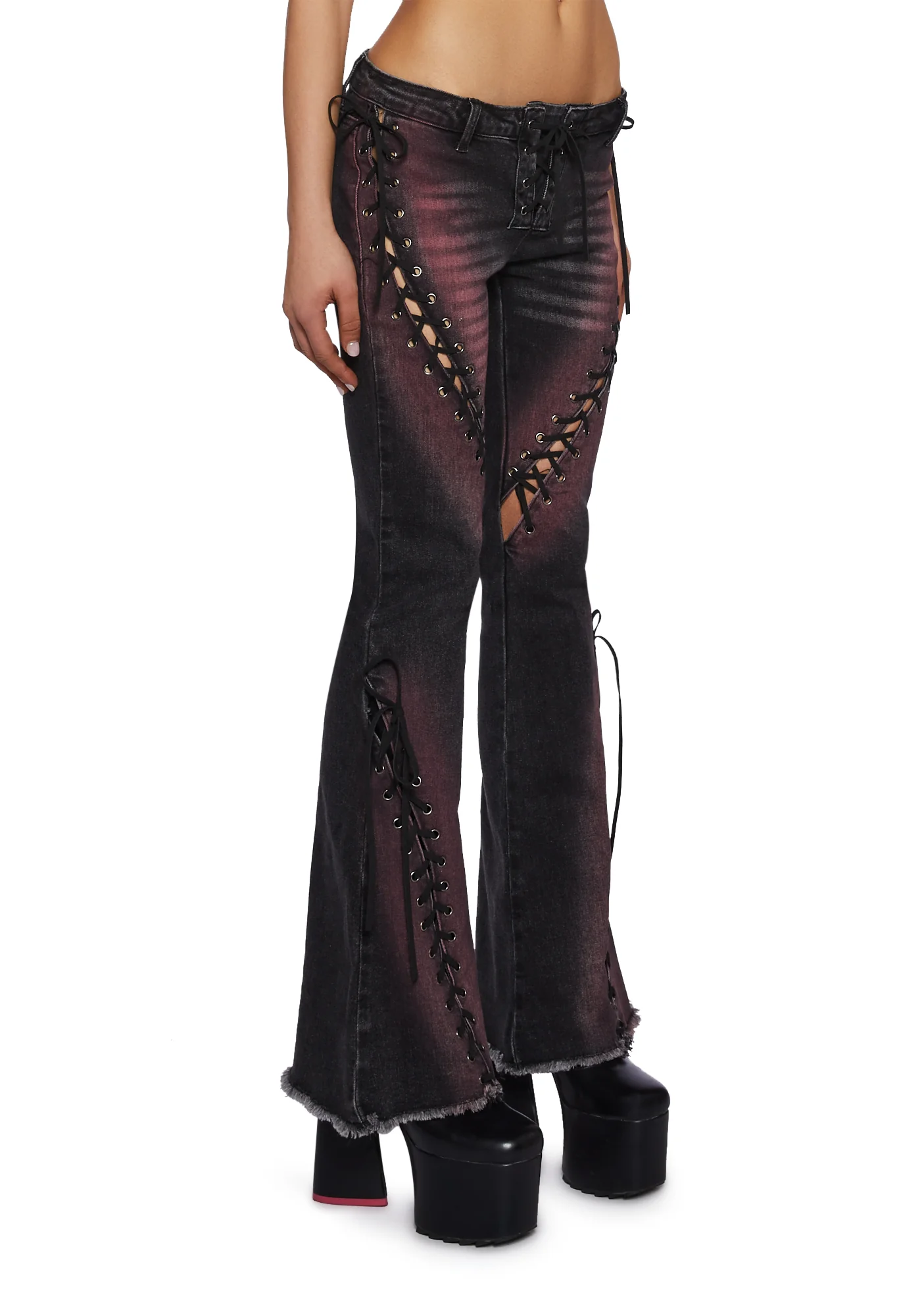 Faded Romance Denim Jeans - Image 3