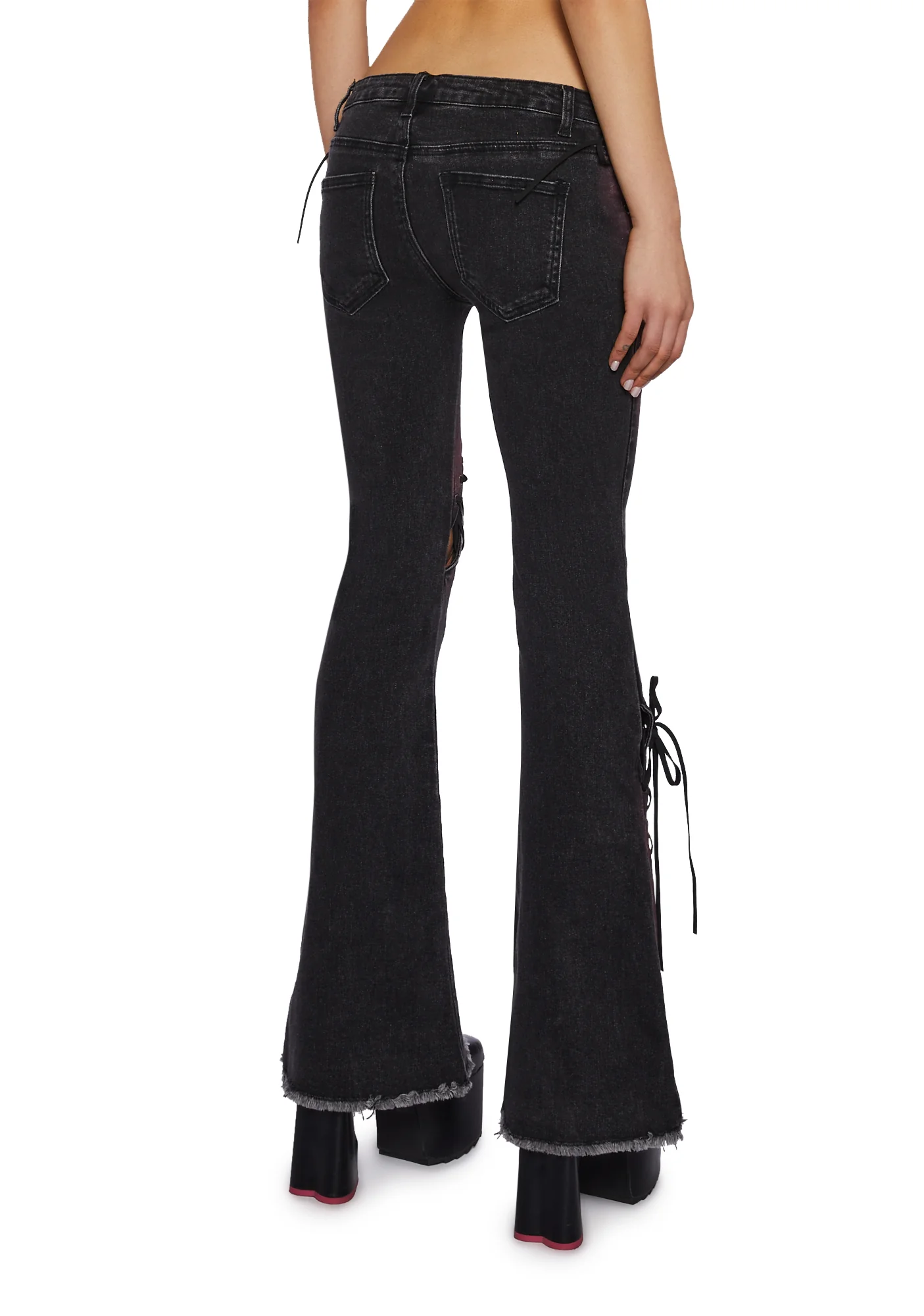 Faded Romance Denim Jeans - Image 4
